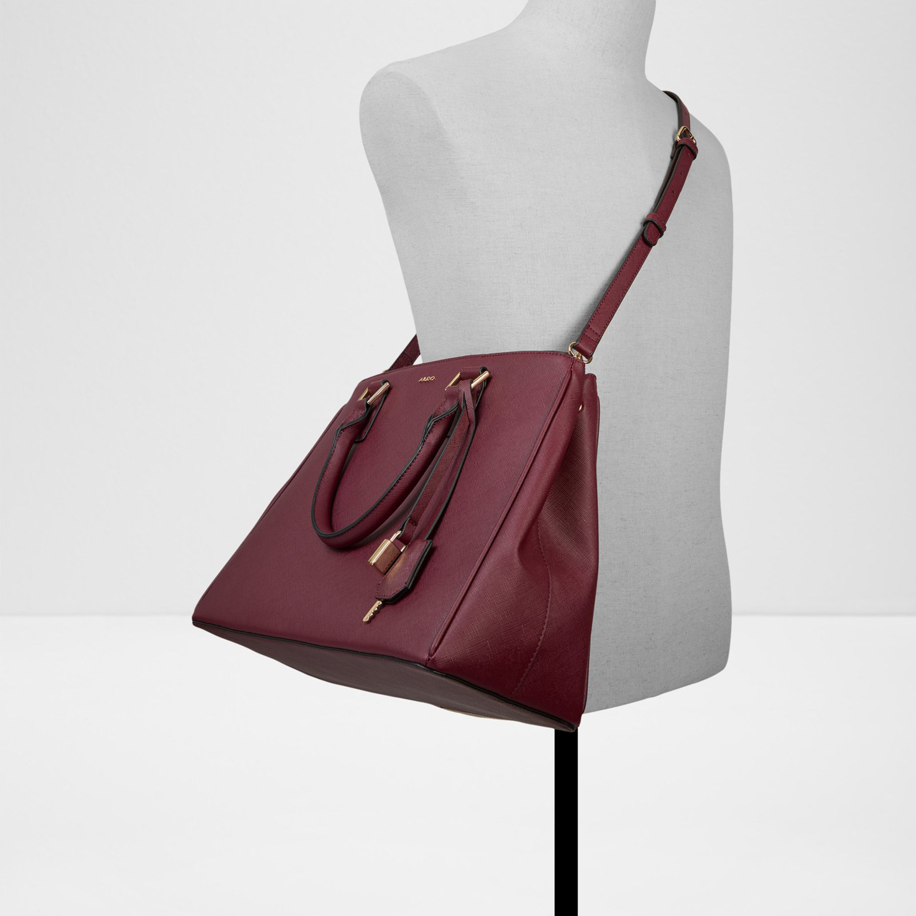 ألدو- شنطة كتف ناينفر ذات مقبض مزدوج ومحكم الإغلاق مع حزام قابل للفصل-women-bagsandwallets-handbags-image-11