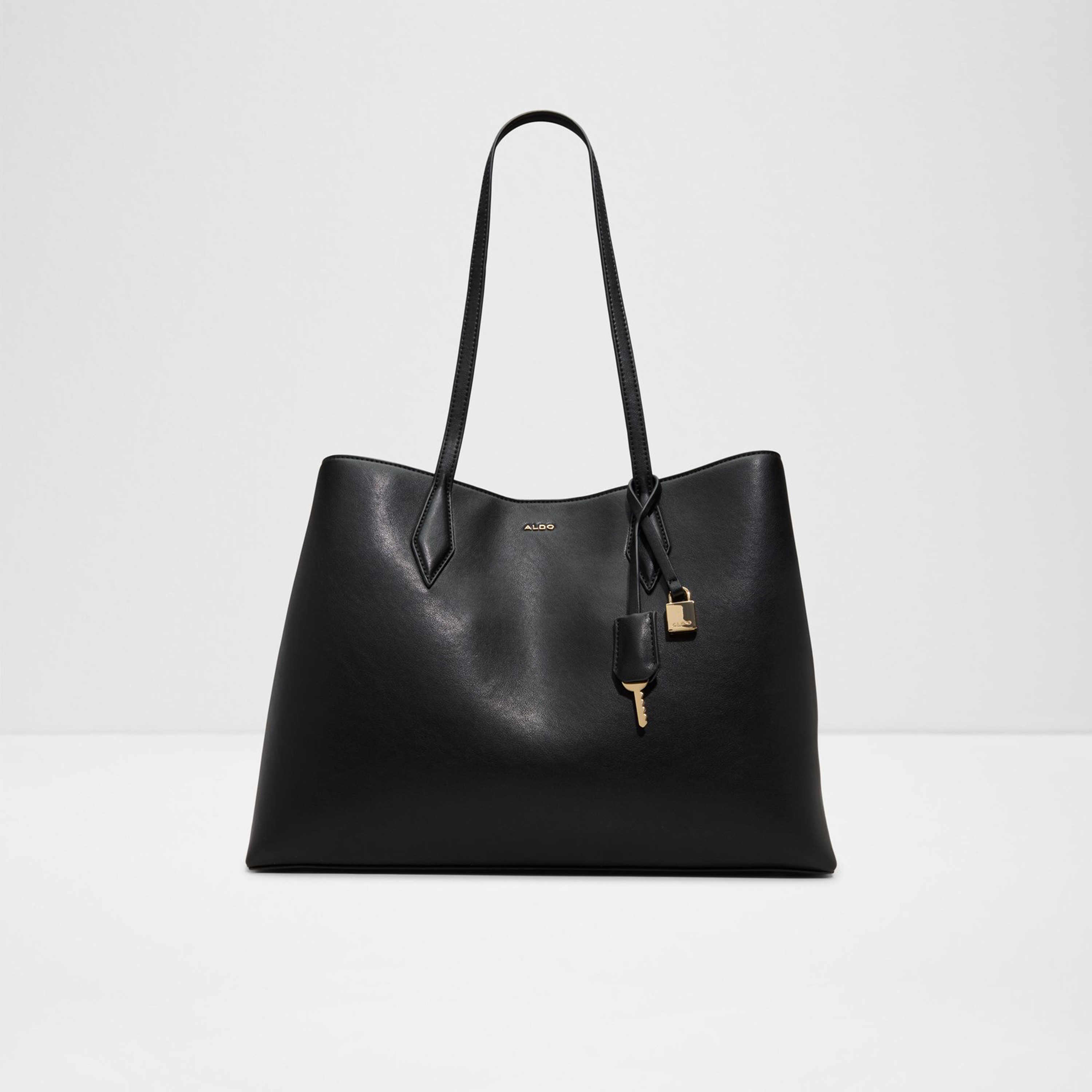 Aldo Maela Double Handle Shoulder Bag with Magnetic Closure-women-bagsandwallets-handbags-image-5
