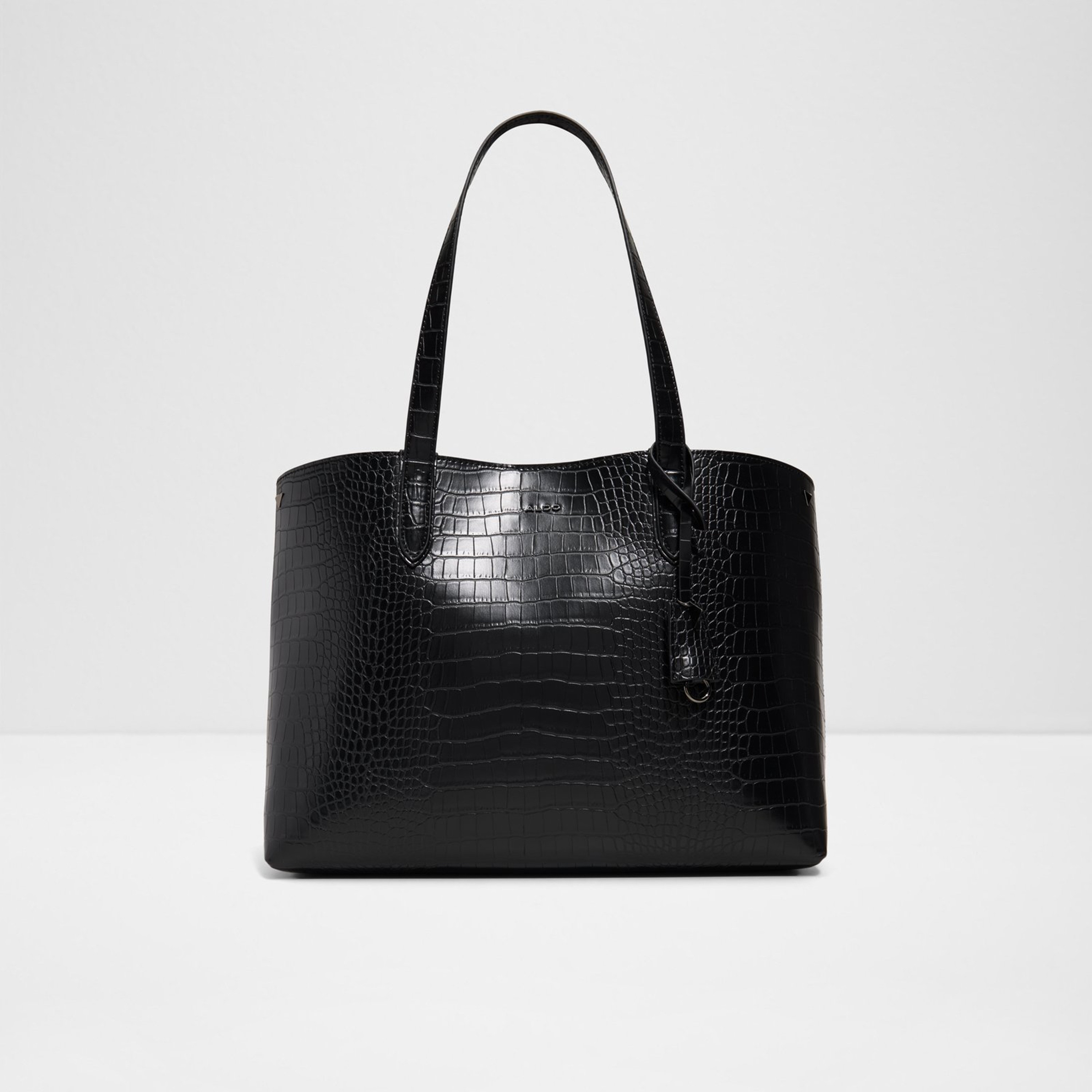 Aldo Tammera Animal Print Double Handle Tote Bag with Magnetic Closure-women-bagsandwallets-handbags-image-1