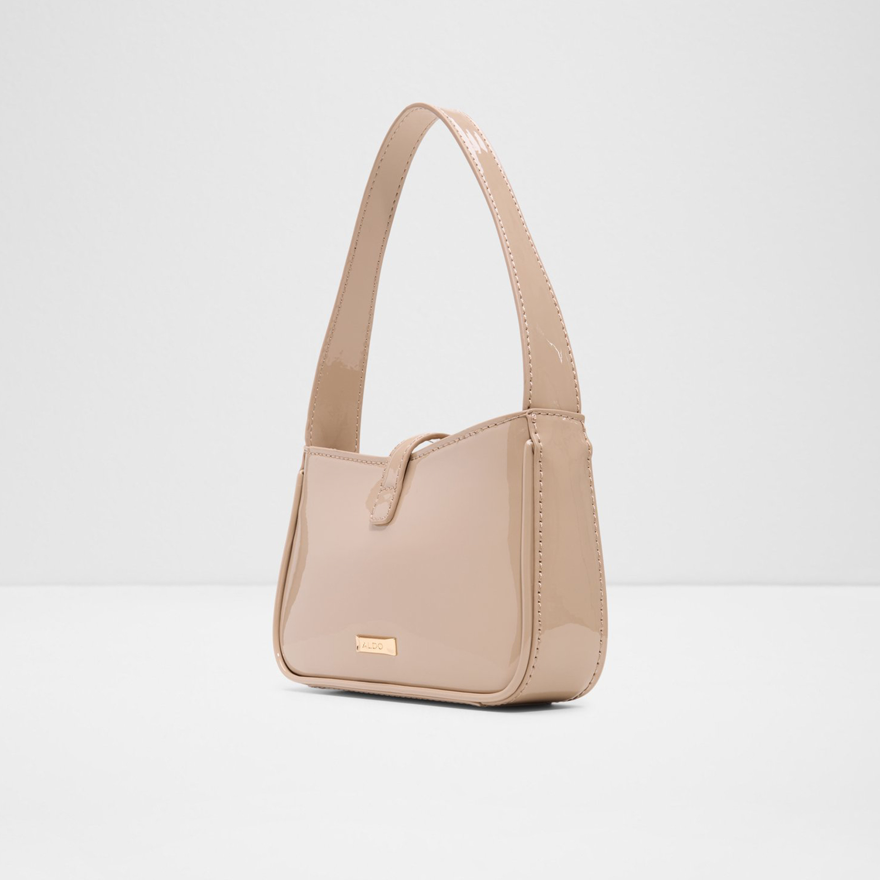 ألدو- شنطة كتف أبرييل سادة مع قفل مغناطيسي-women-bagsandwallets-handbags-image-2