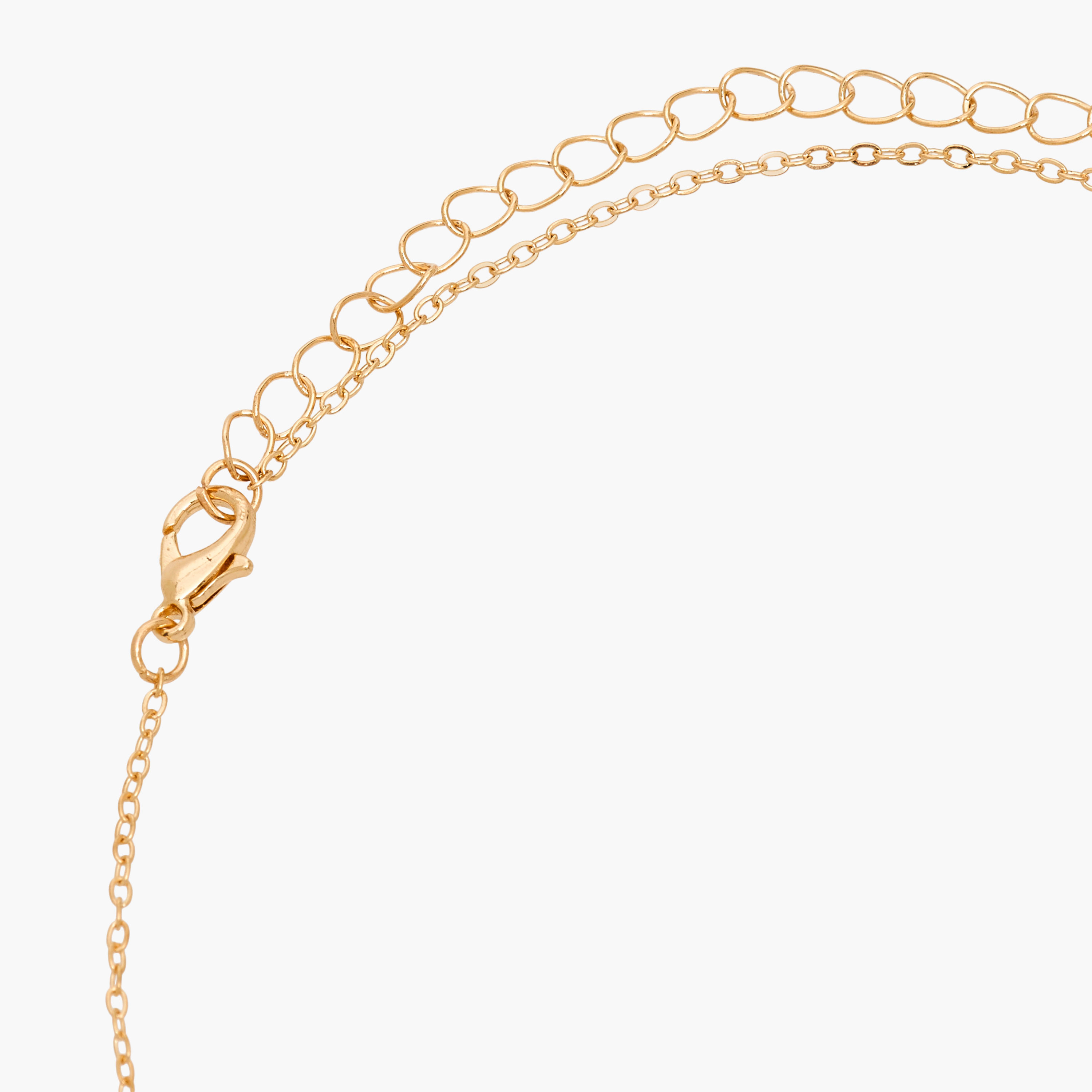 Pack of 2 - Charmz Chain Necklace with Bow Pendant-girls-accessories-jewellery-image-5