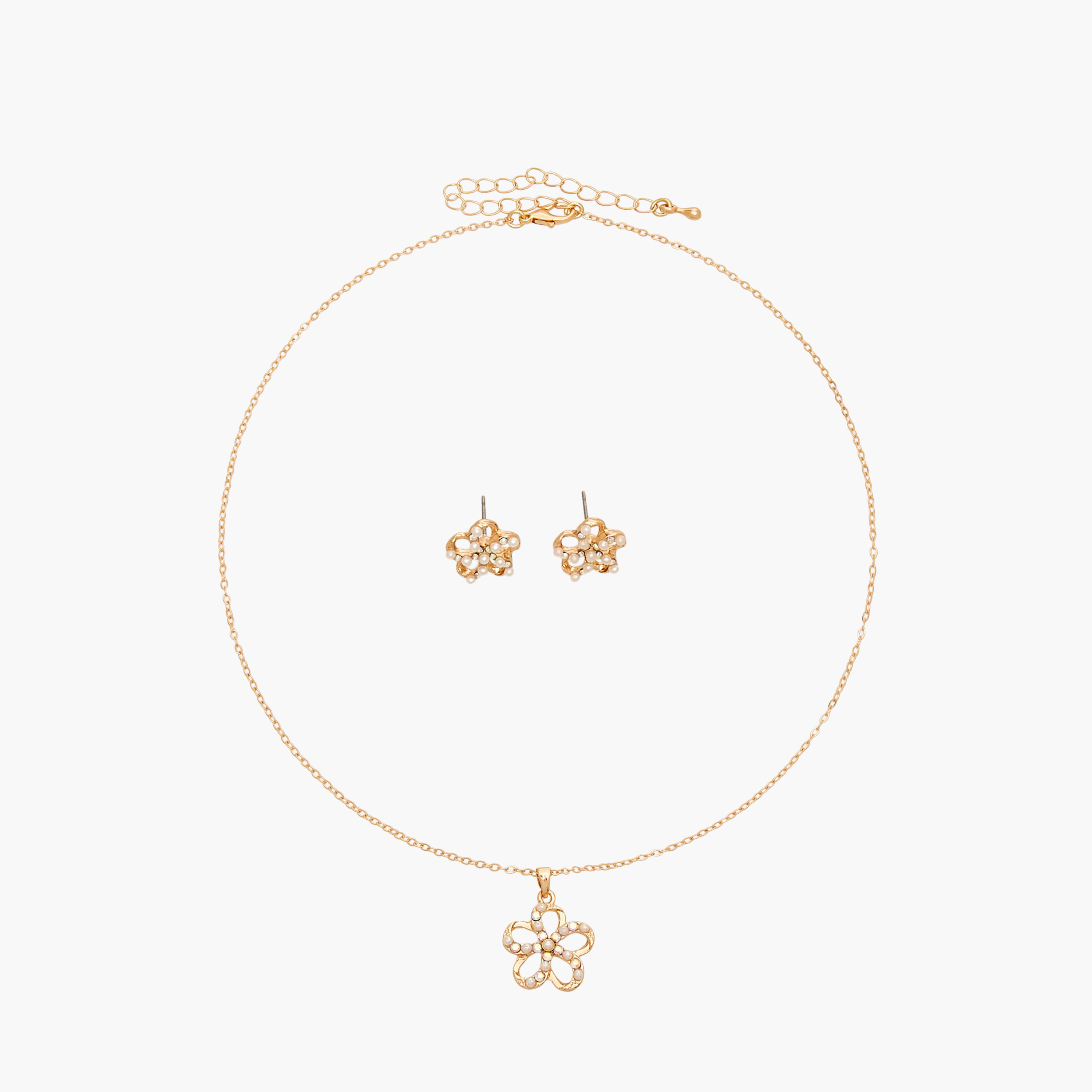 Set of 2 - Charmz Pendant Necklace Set with Embellishment-girls-accessories-jewellery-image-1
