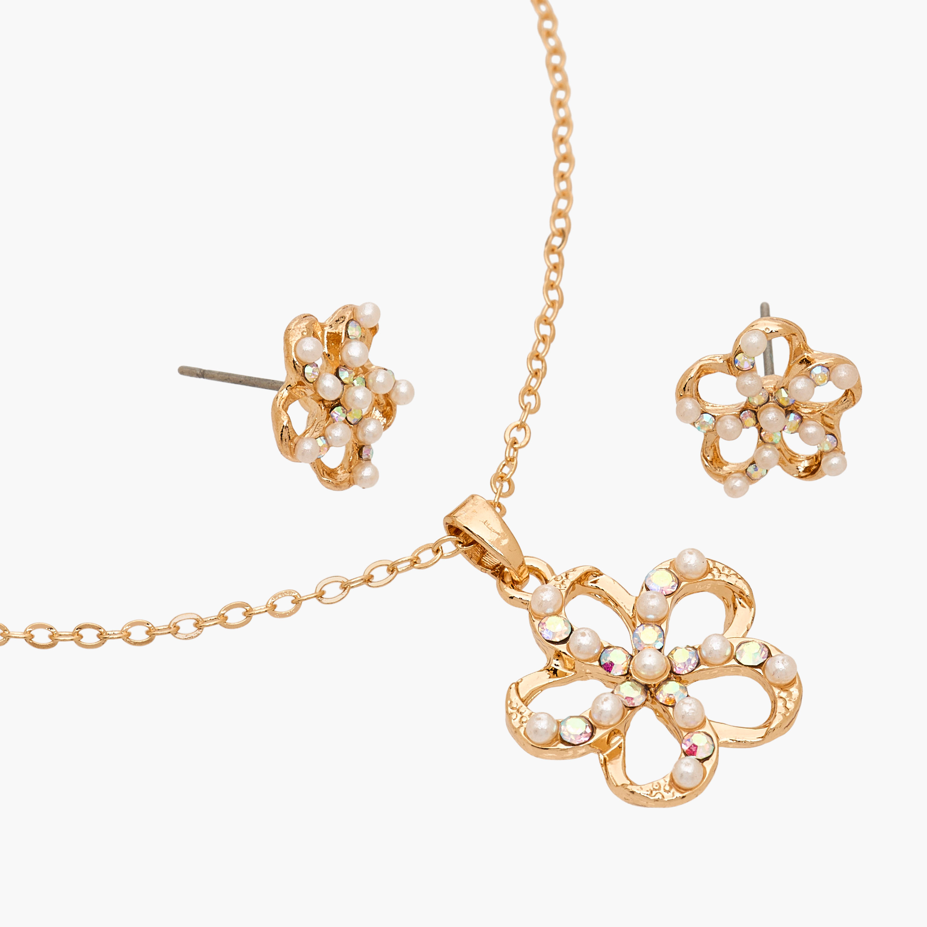 Set of 2 - Charmz Pendant Necklace Set with Embellishment-girls-accessories-jewellery-image-4