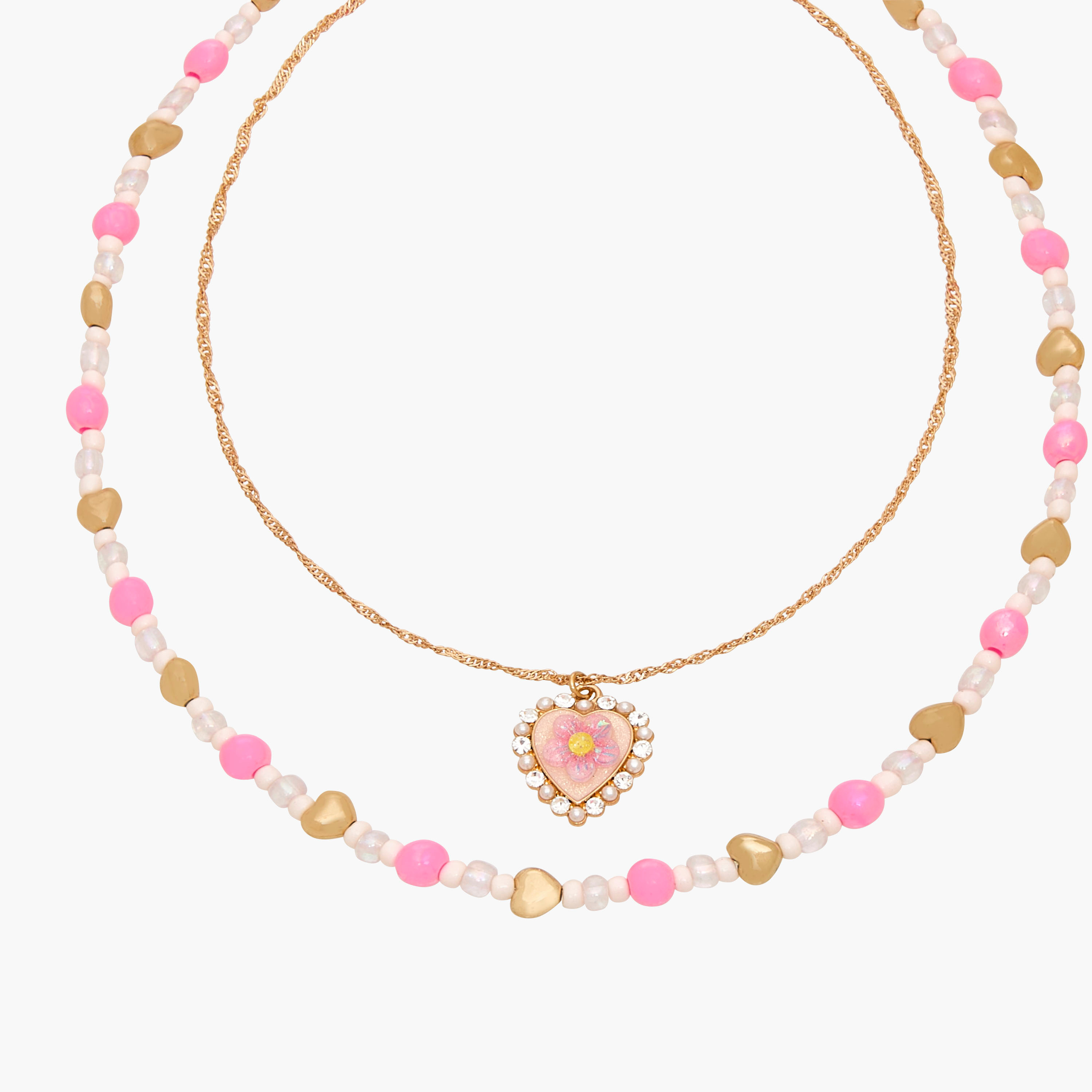 Charmz Layered Necklace with Embellishment-girls-accessories-jewellery-image-3