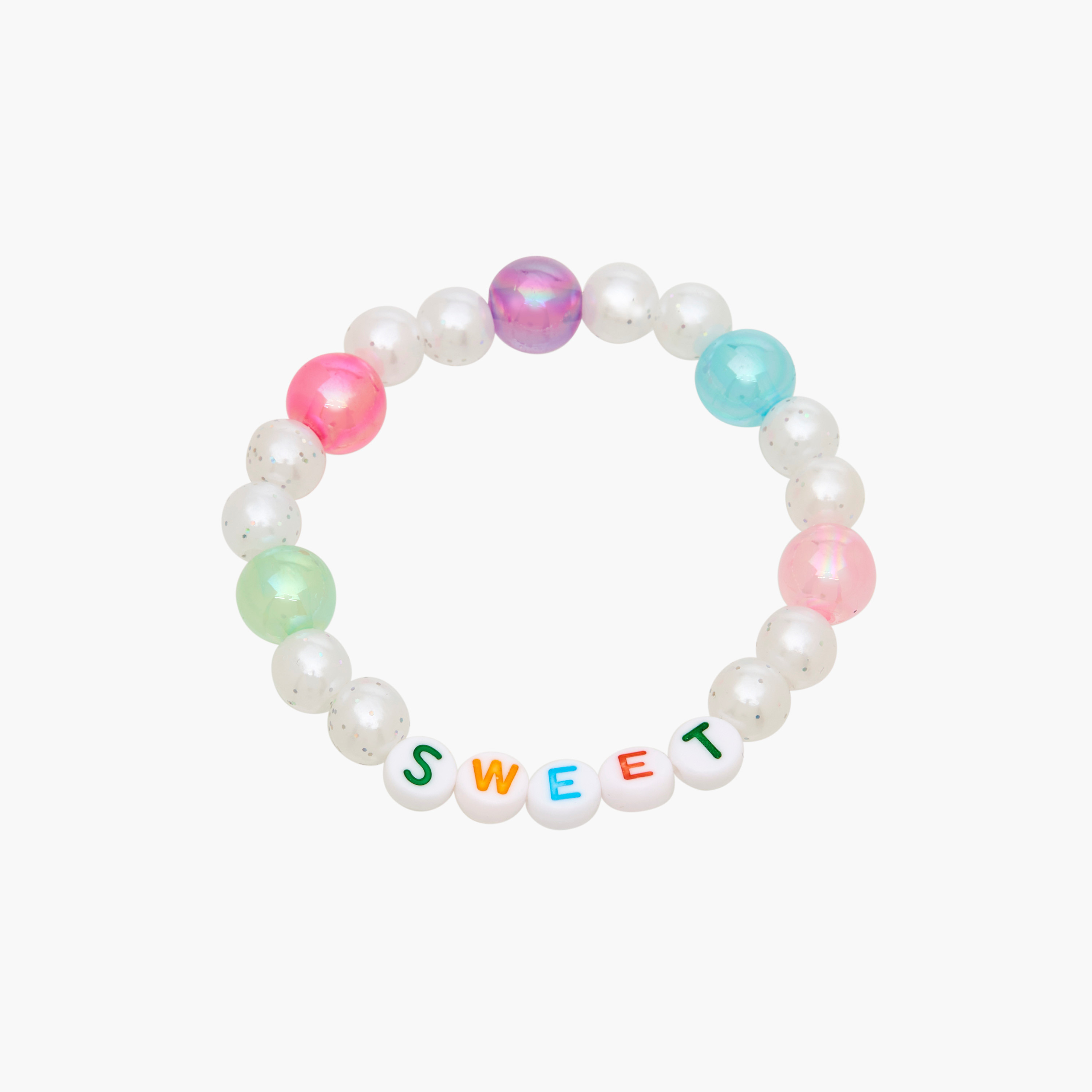 Charmz Girls Beaded Necklace with Bracelet - Metal-girls-accessories-jewellery-image-2