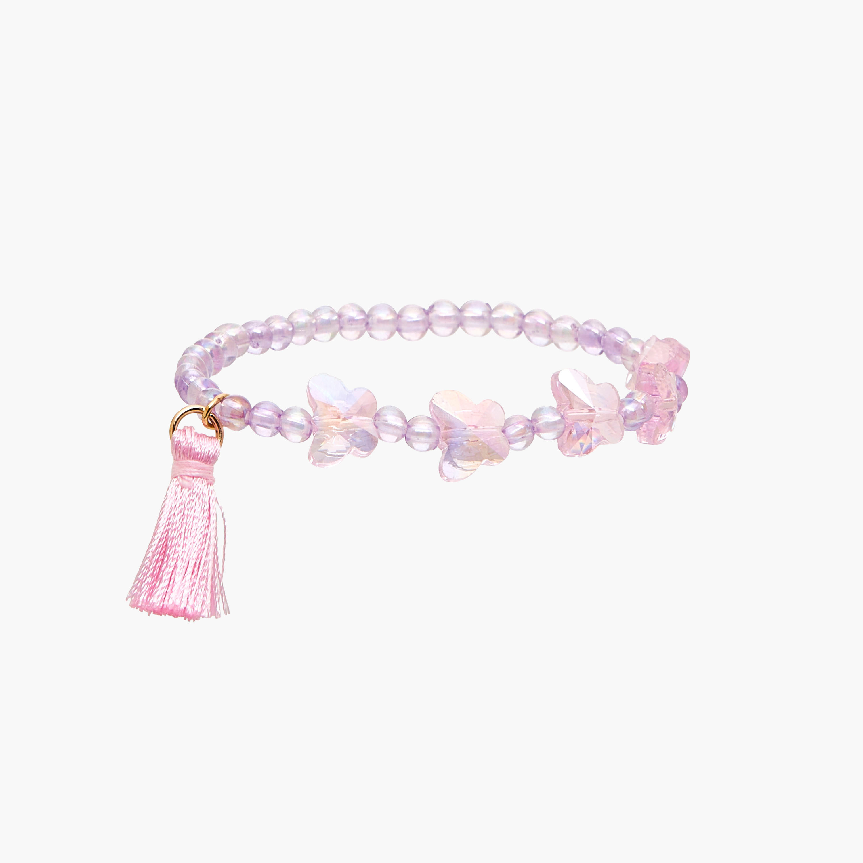 Pack of 4 - Charmz Bracelet with Butterfly Accent-girls-accessories-jewellery-image-2