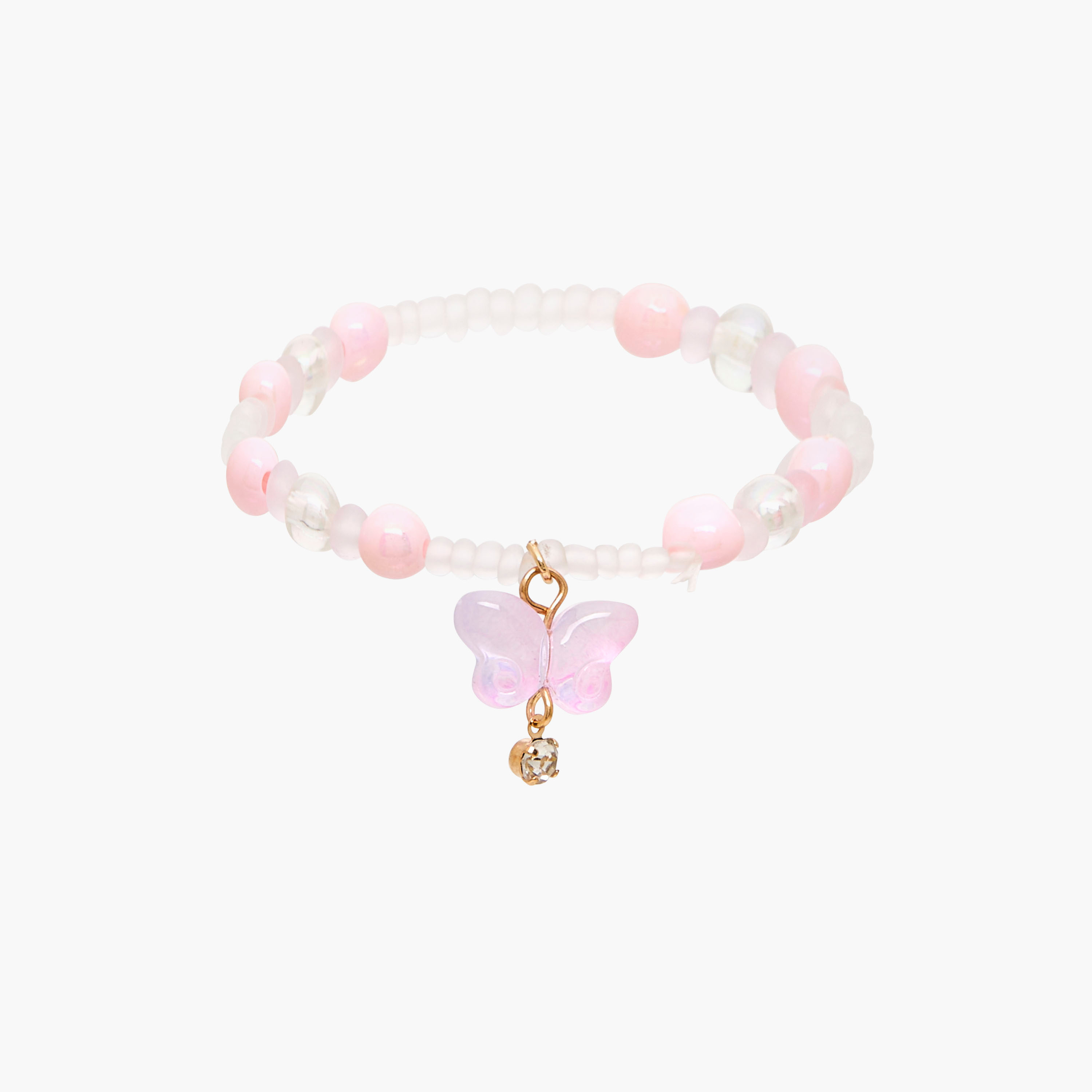 Pack of 4 - Charmz Bracelet with Butterfly Accent-girls-accessories-jewellery-image-3