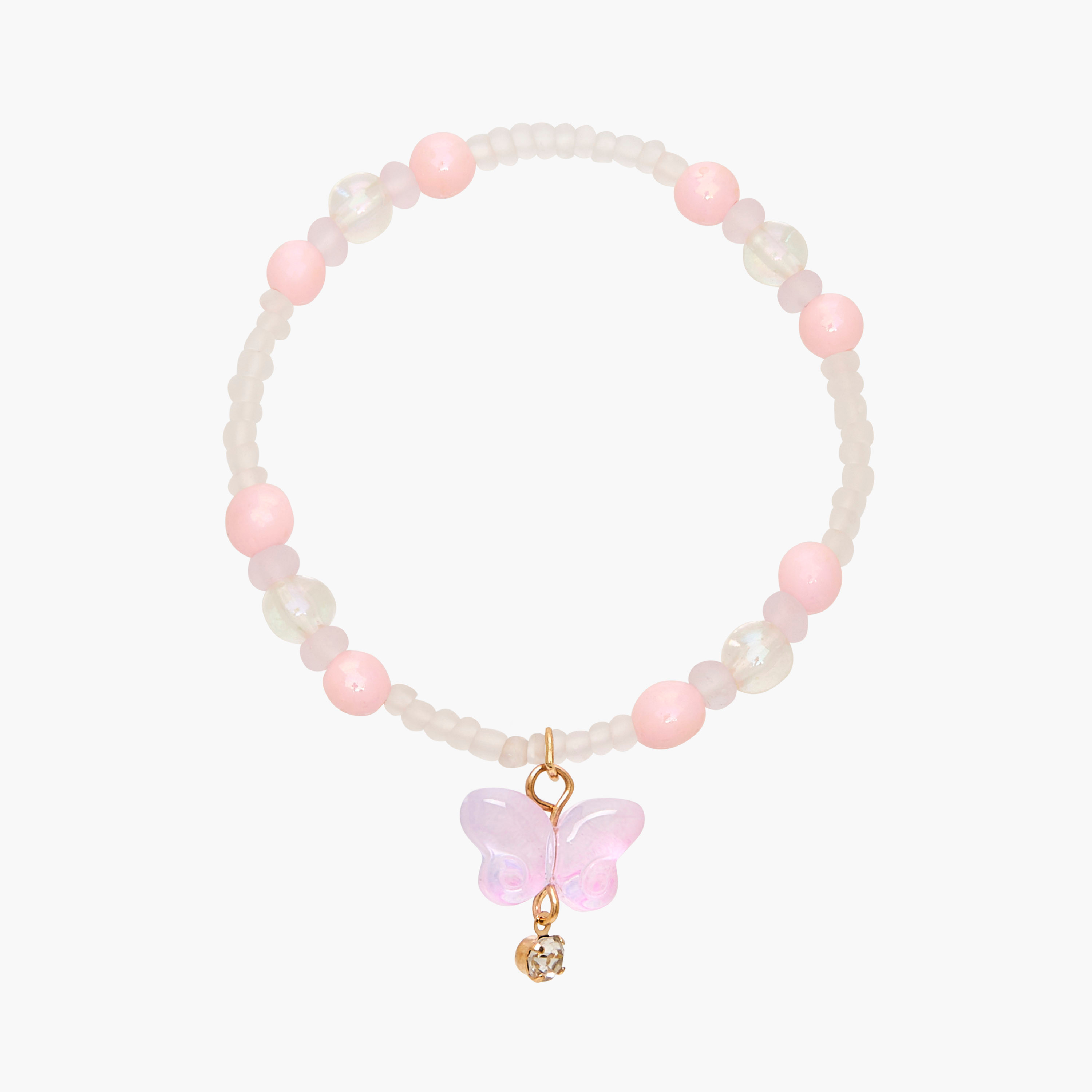 Pack of 4 - Charmz Bracelet with Butterfly Accent-girls-accessories-jewellery-image-7
