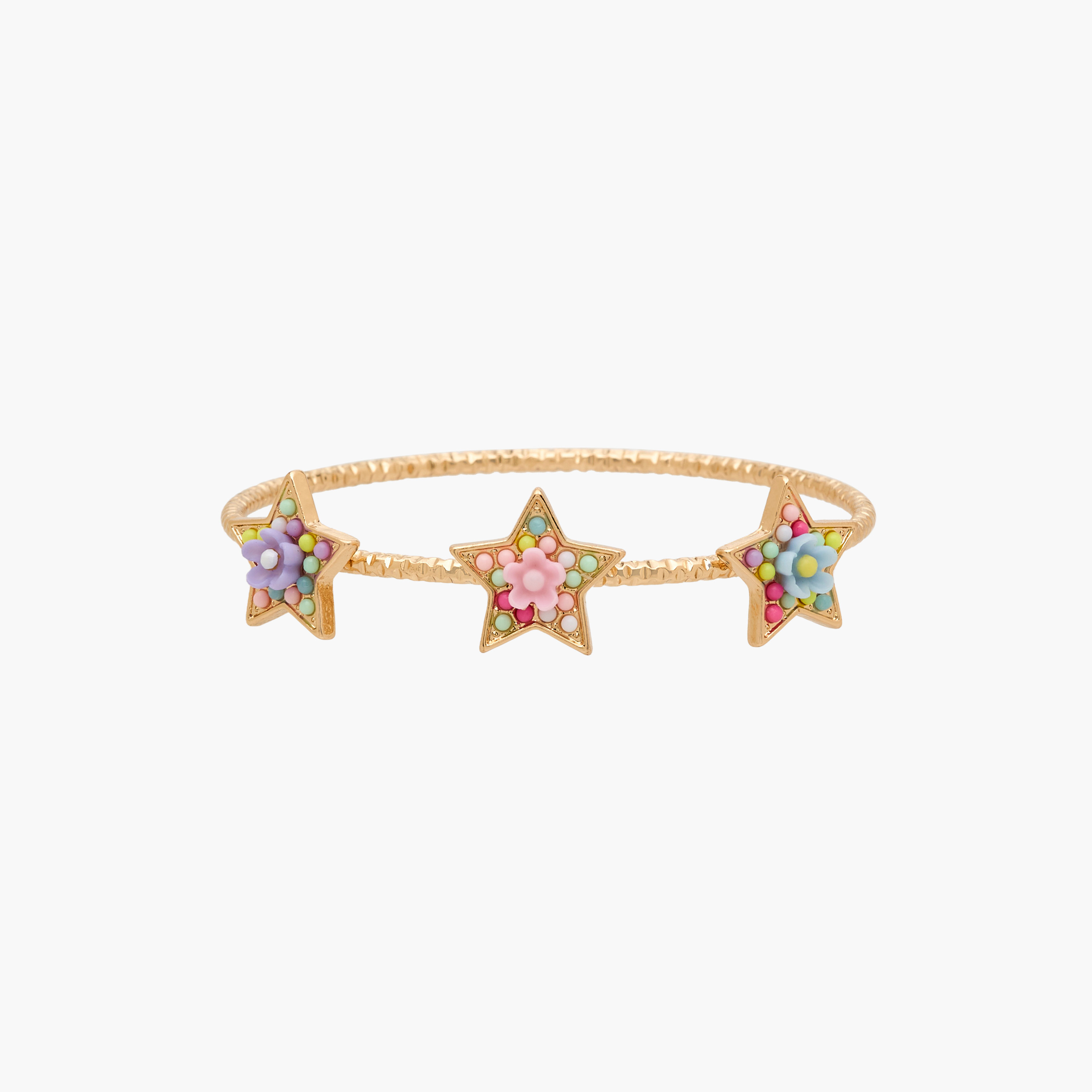Charmz Girls Bangle with Embellishments - Metal - Set of 5-girls-accessories-jewellery-image-6