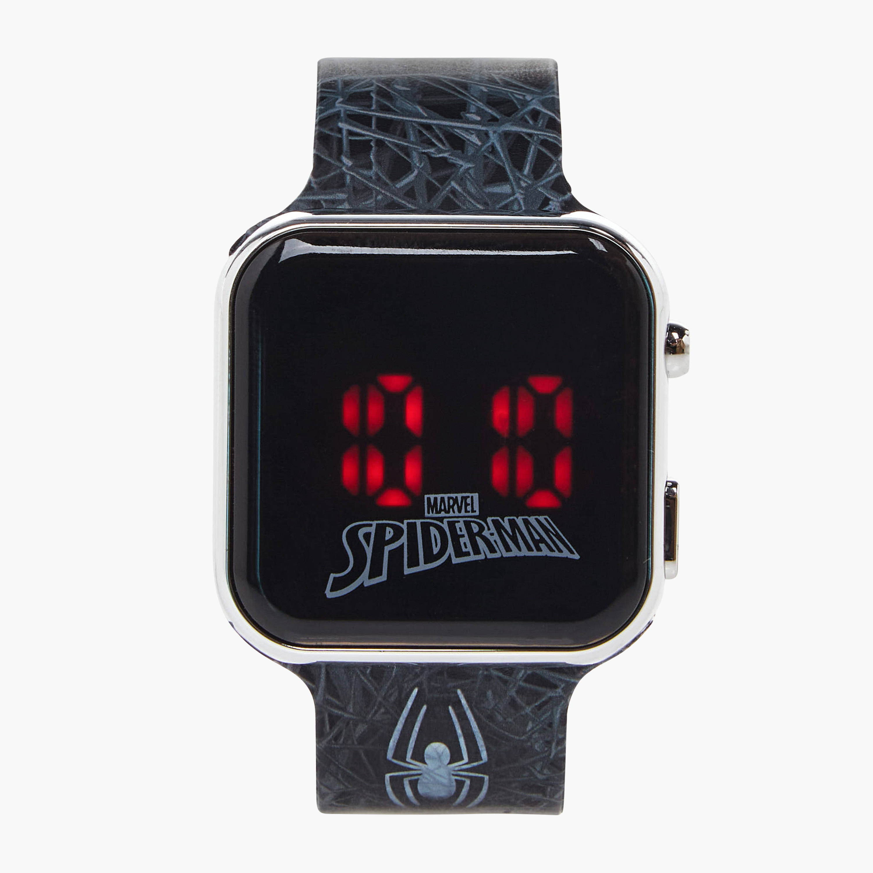 Boys LED Digital Watch with Spider-Man Print - Metal-boys-accessories-watches-image-1