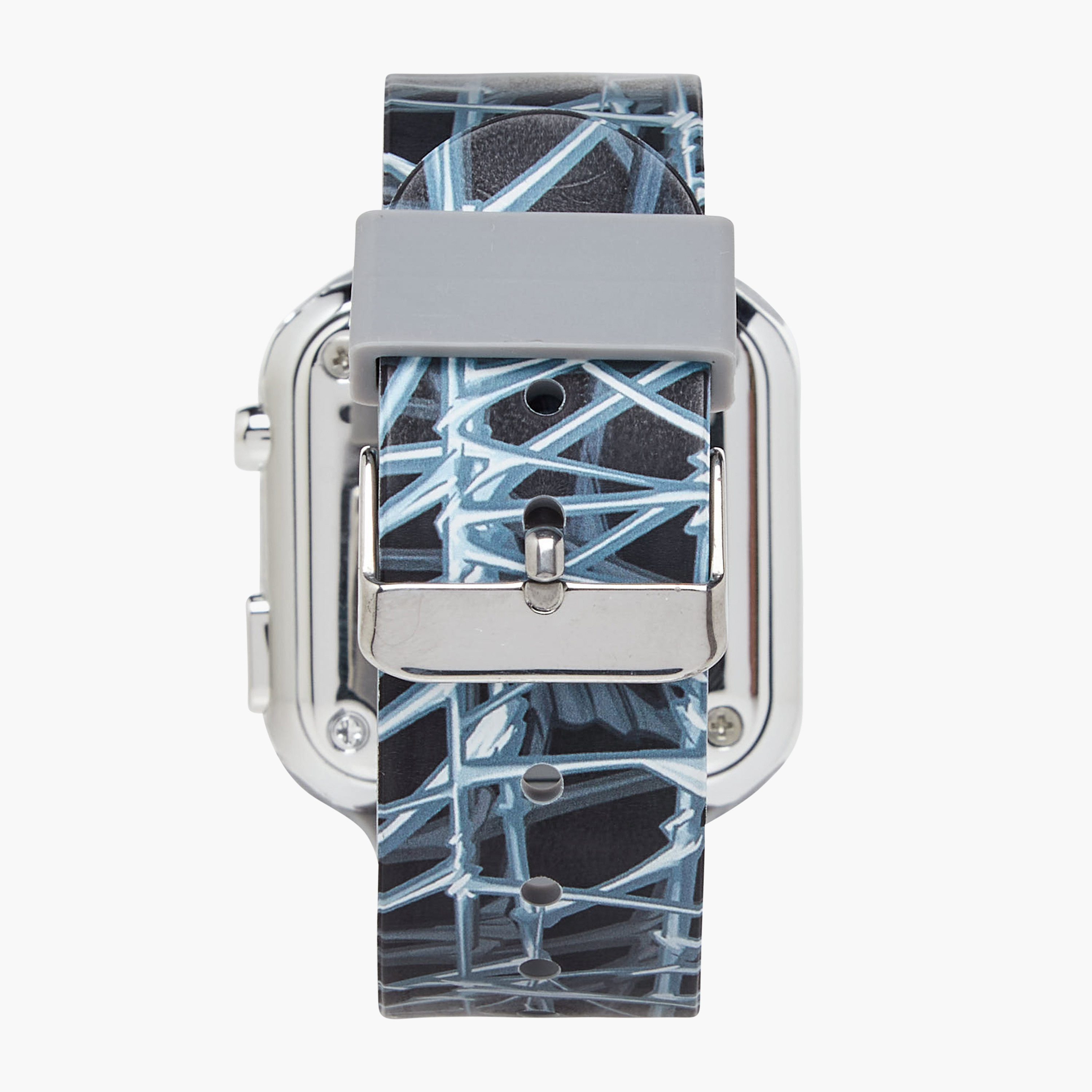 Boys LED Digital Watch with Spider-Man Print - Metal-boys-accessories-watches-image-3