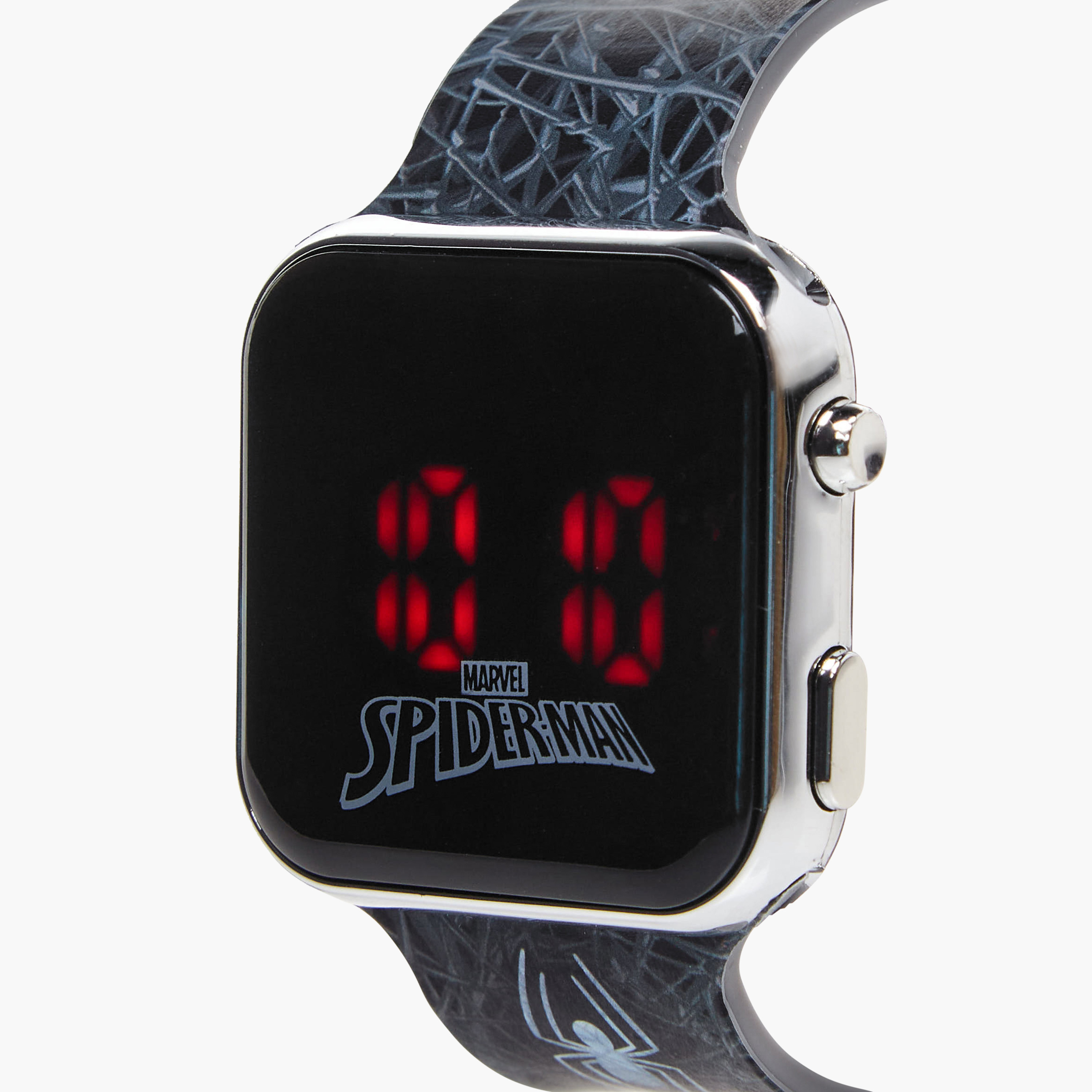 Boys LED Digital Watch with Spider-Man Print - Metal-boys-accessories-watches-image-4