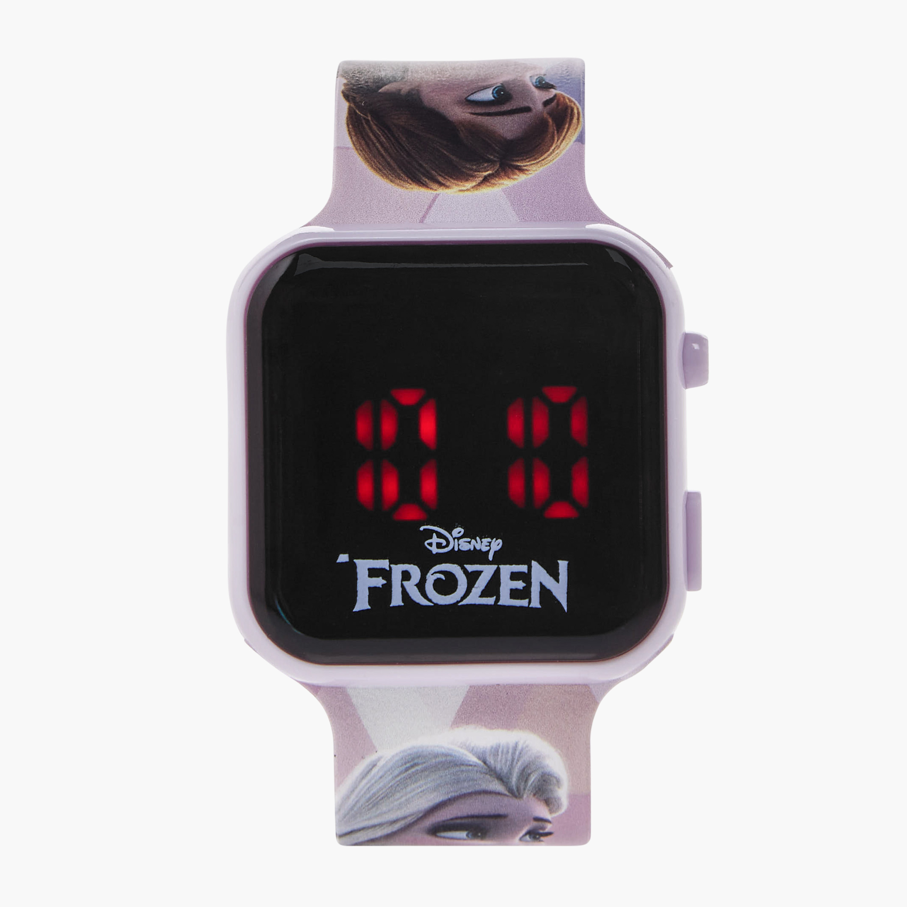 ساعة يد ليد رقمية بطبعات فروزن للبنات من ديزني - معدن-girls-accessories-watches-image-6