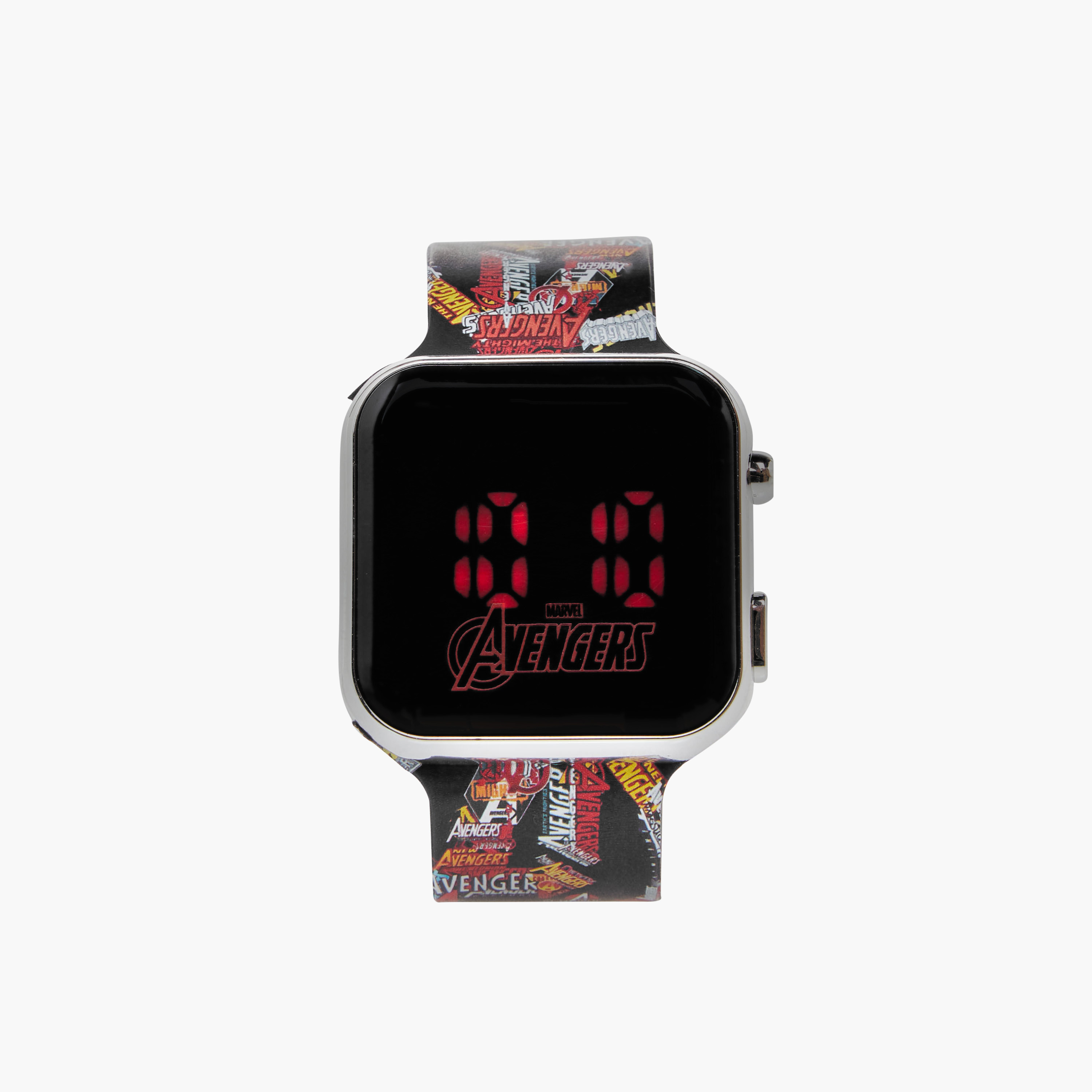 Boys LED Watch with Buckle Closure - Metal-boys-accessories-watches-image-1