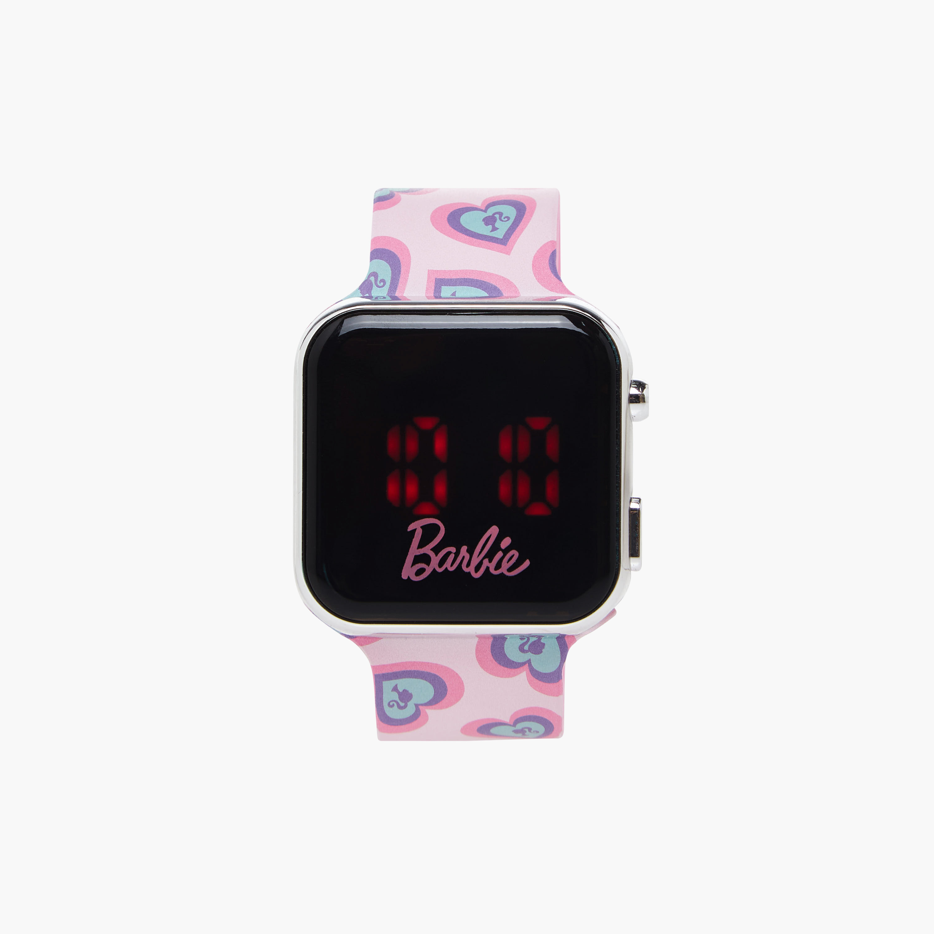 Barbie Girls LED Watch with Buckle Closure - Metal-girls-accessories-watches-image-1