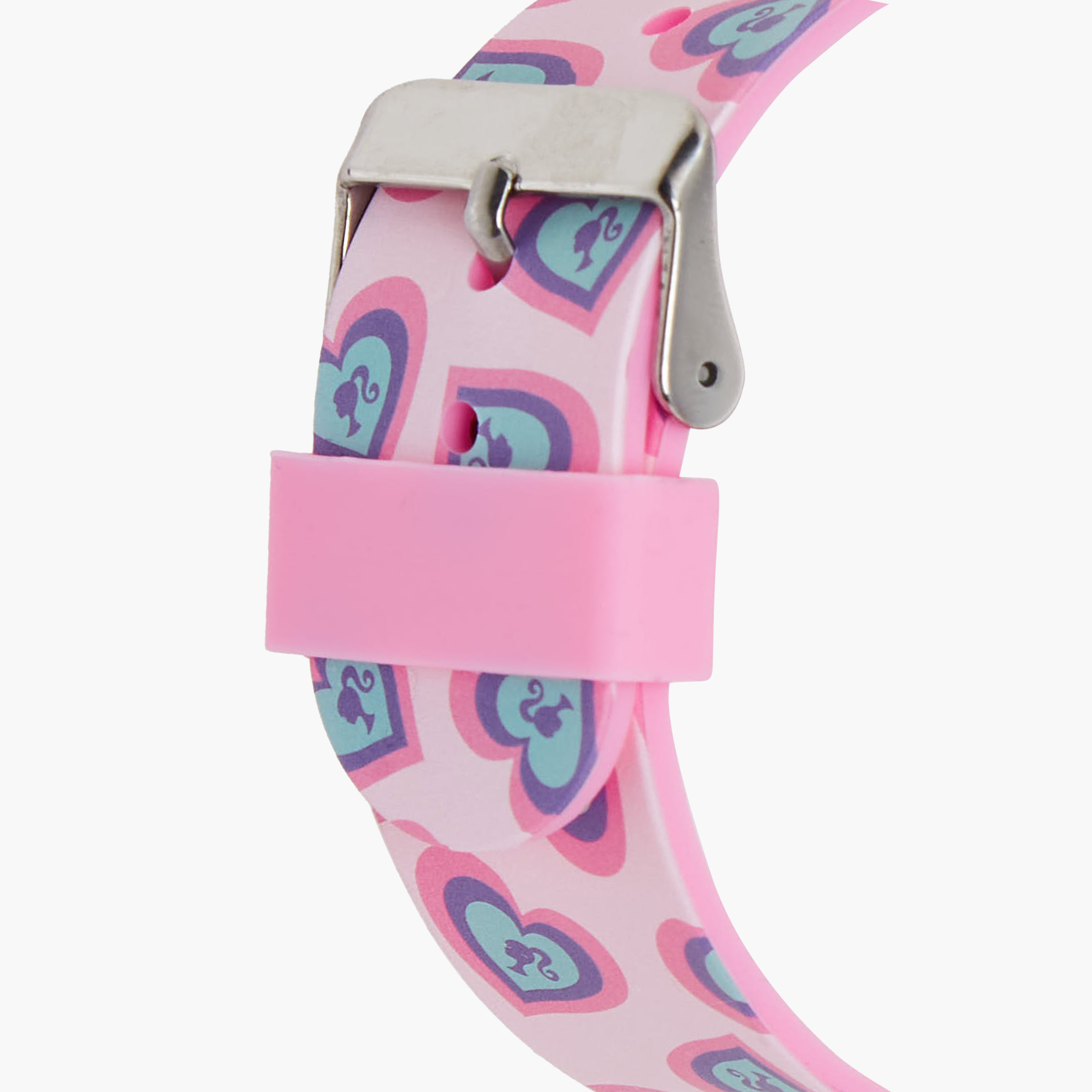 Barbie Girls LED Watch with Buckle Closure - Metal-girls-accessories-watches-image-5