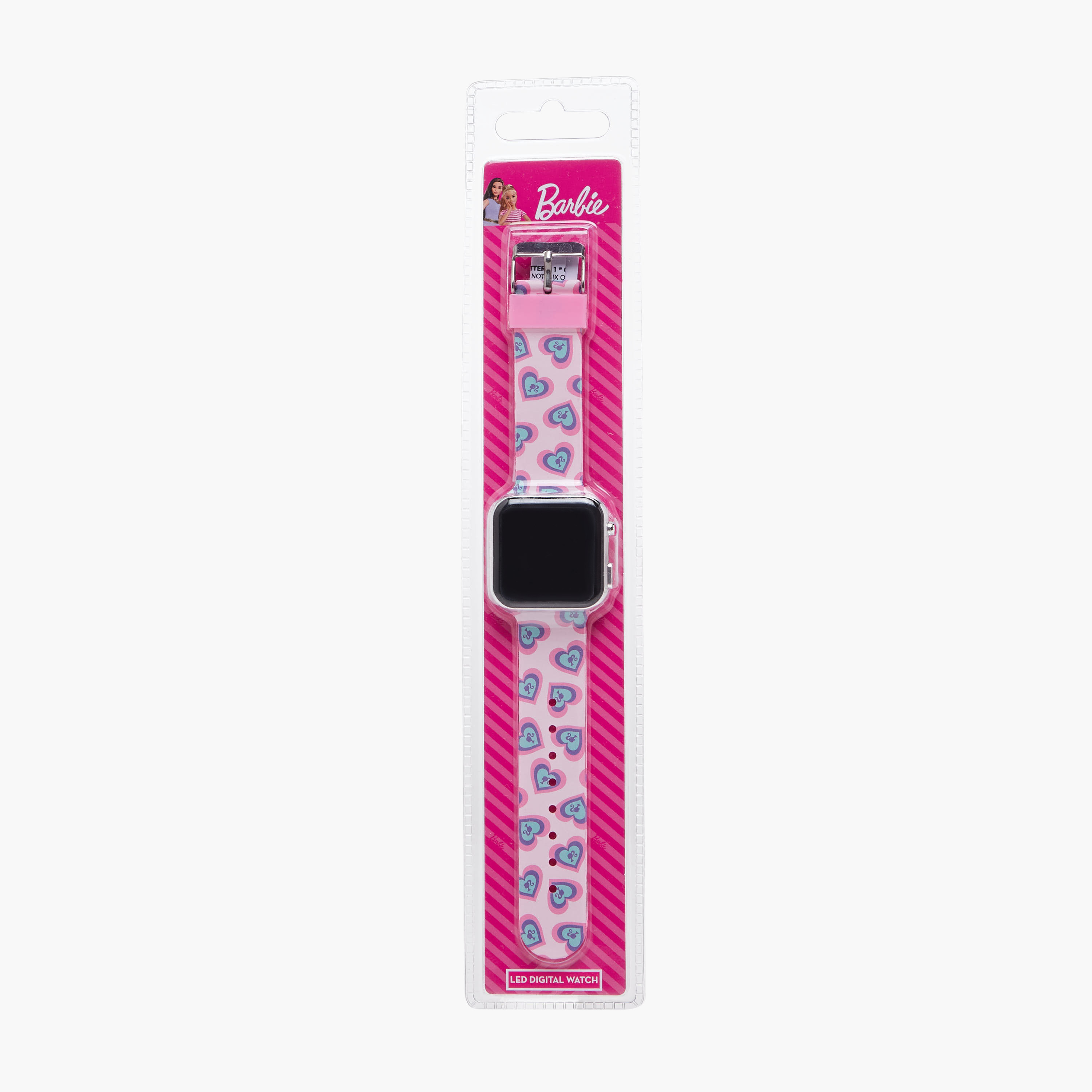 Barbie Girls LED Watch with Buckle Closure - Metal-girls-accessories-watches-image-6