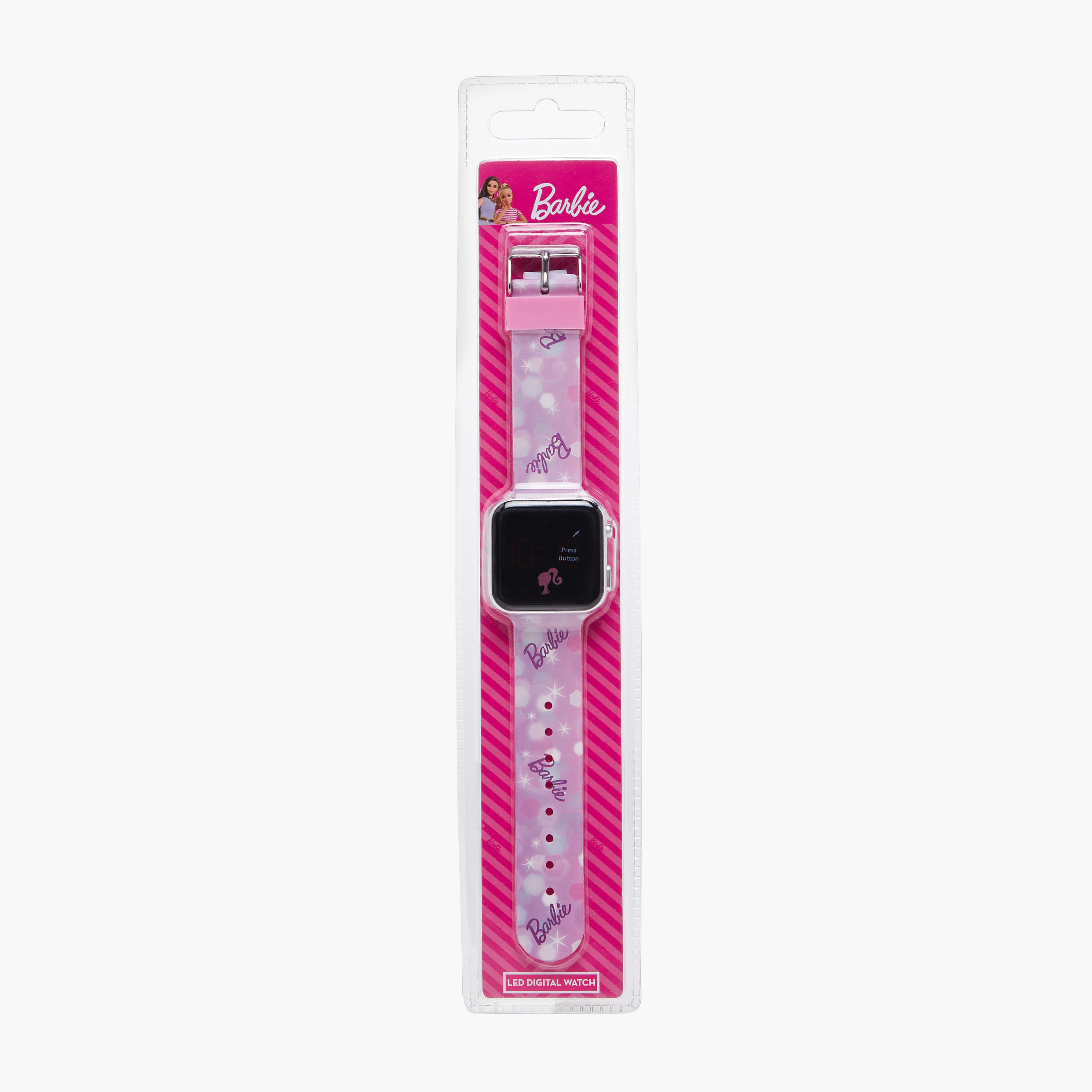 Barbie Girls LED Digital Watch with Barbie Print - Metal-girls-accessories-watches-image-6