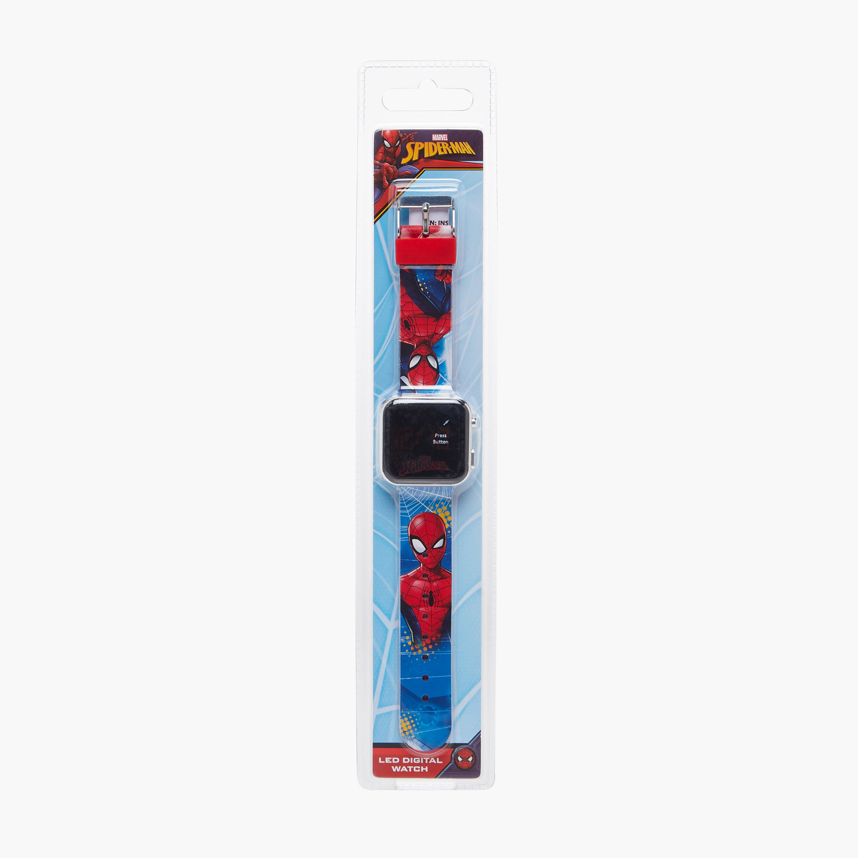Boys LED Digital Watch with Spider-Man Print - Metal-boys-accessories-watches-image-2