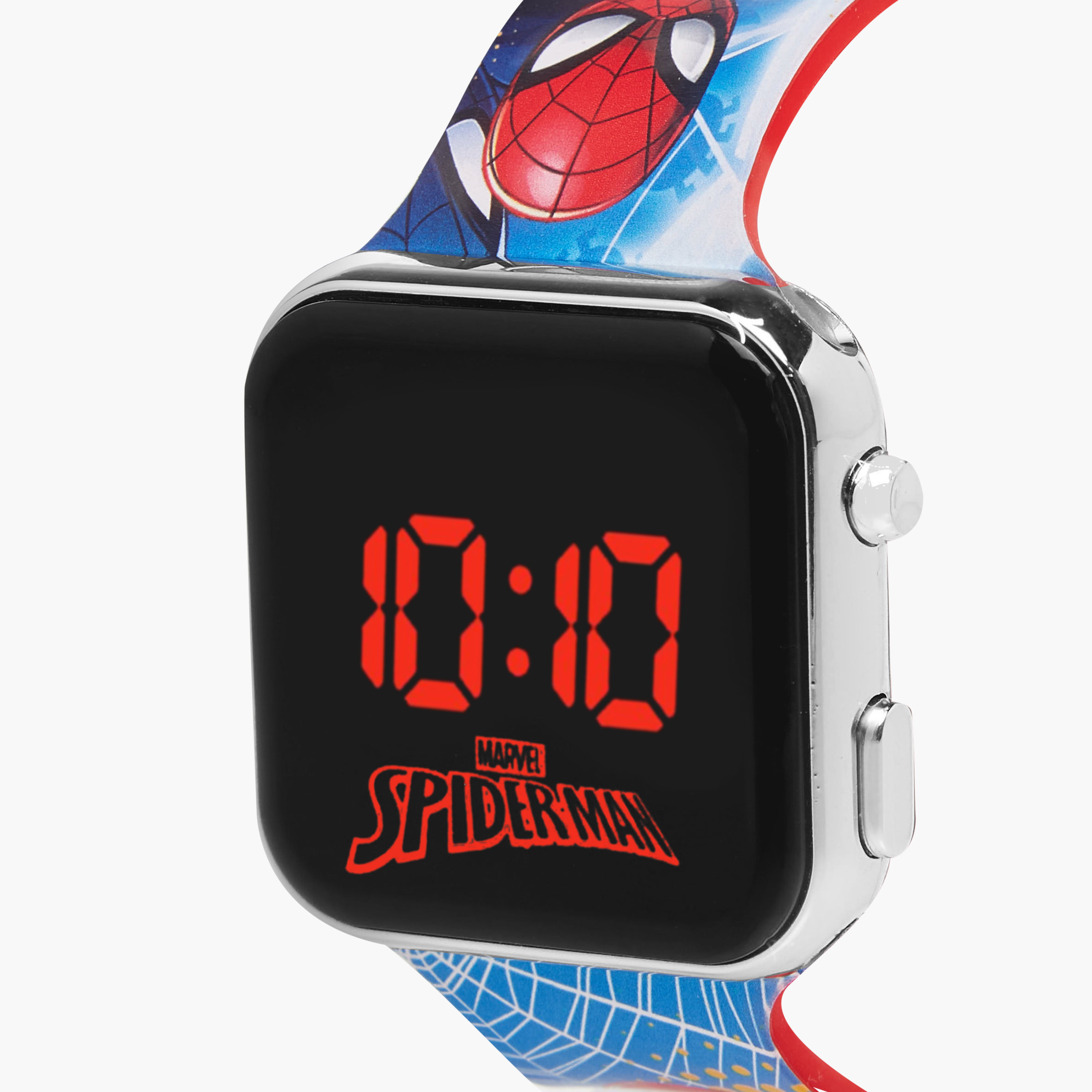 Boys LED Digital Watch with Spider-Man Print - Metal-boys-accessories-watches-image-3