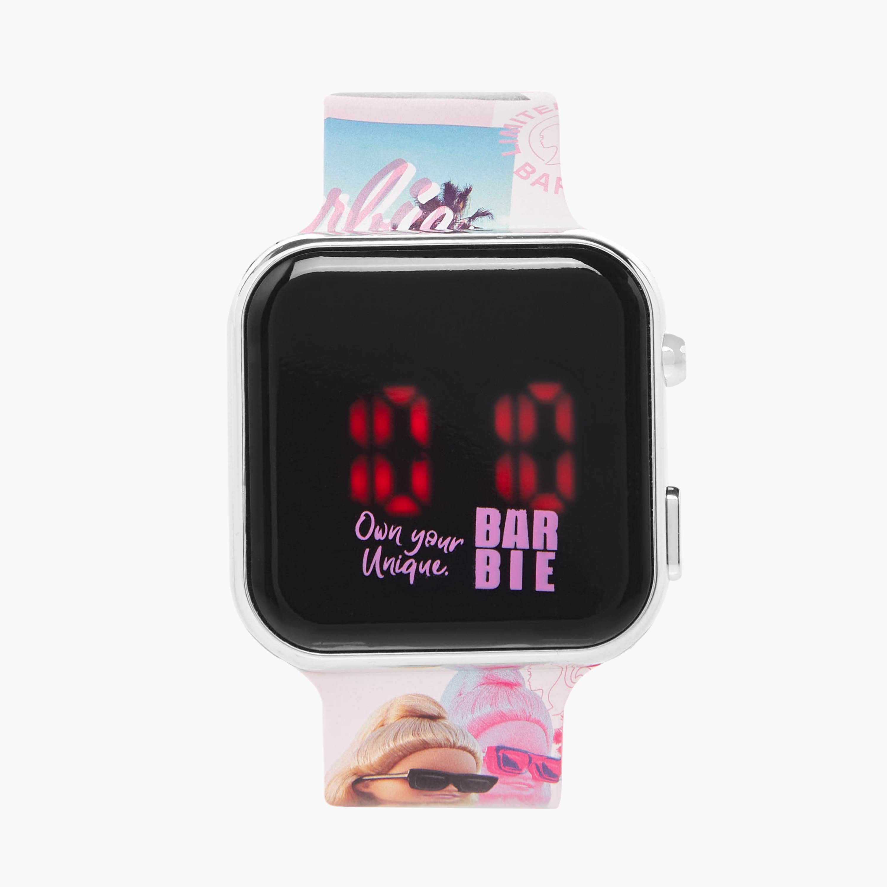 Barbie Girls LED Watch with Buckle Closure - Metal-girls-accessories-watches-image-1