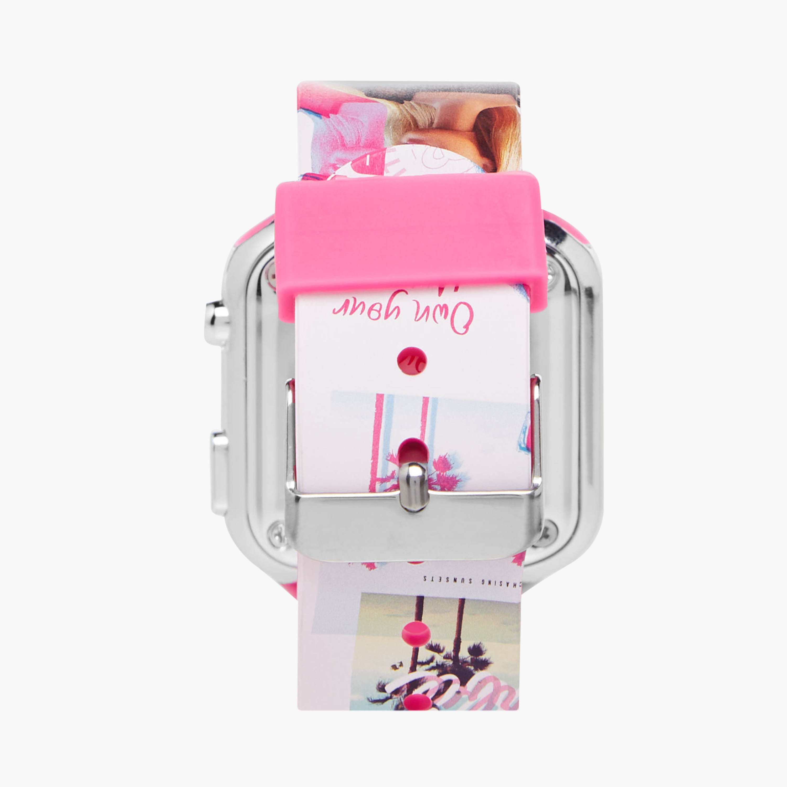 Barbie Girls LED Watch with Buckle Closure - Metal-girls-accessories-watches-image-3