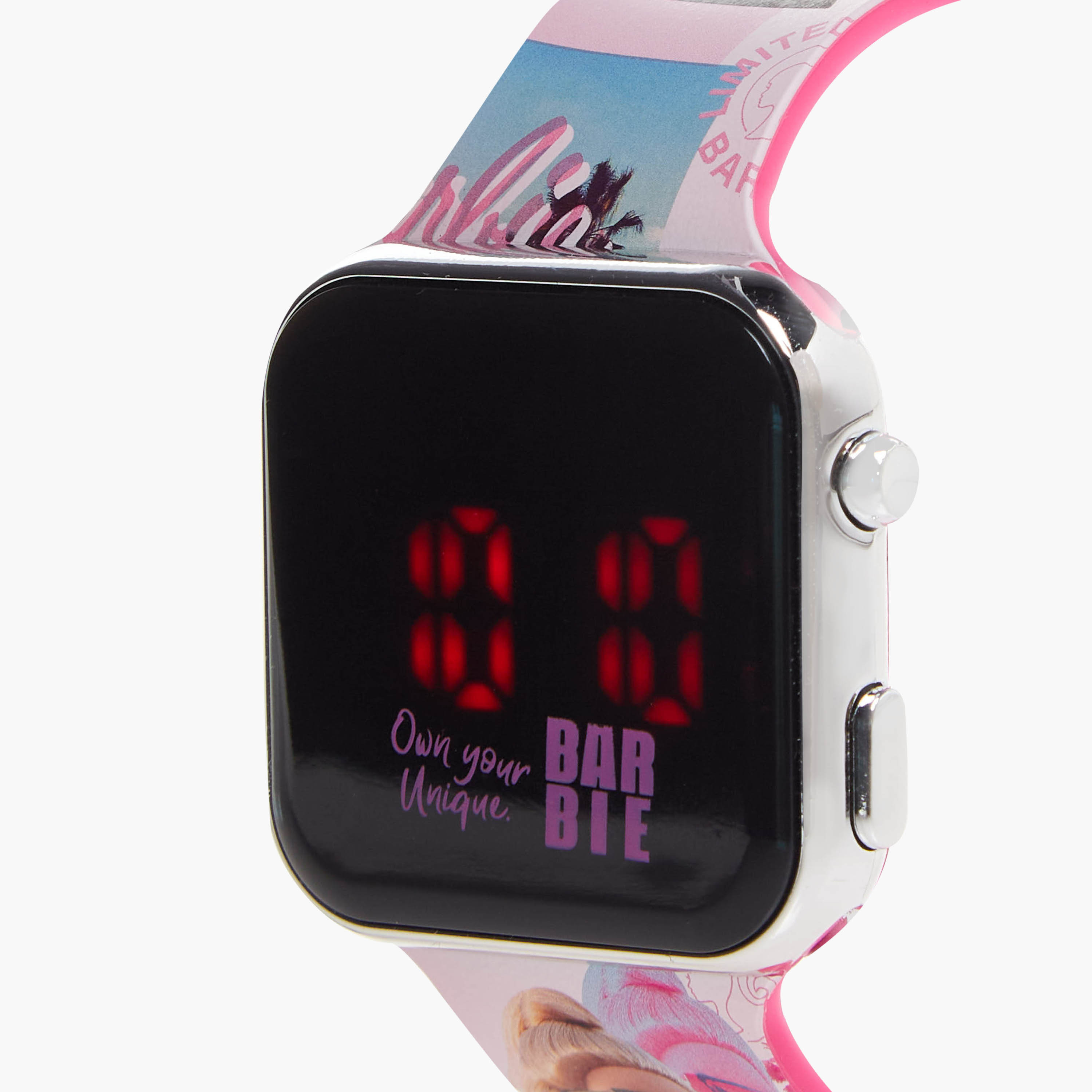 Barbie Girls LED Watch with Buckle Closure - Metal-girls-accessories-watches-image-4