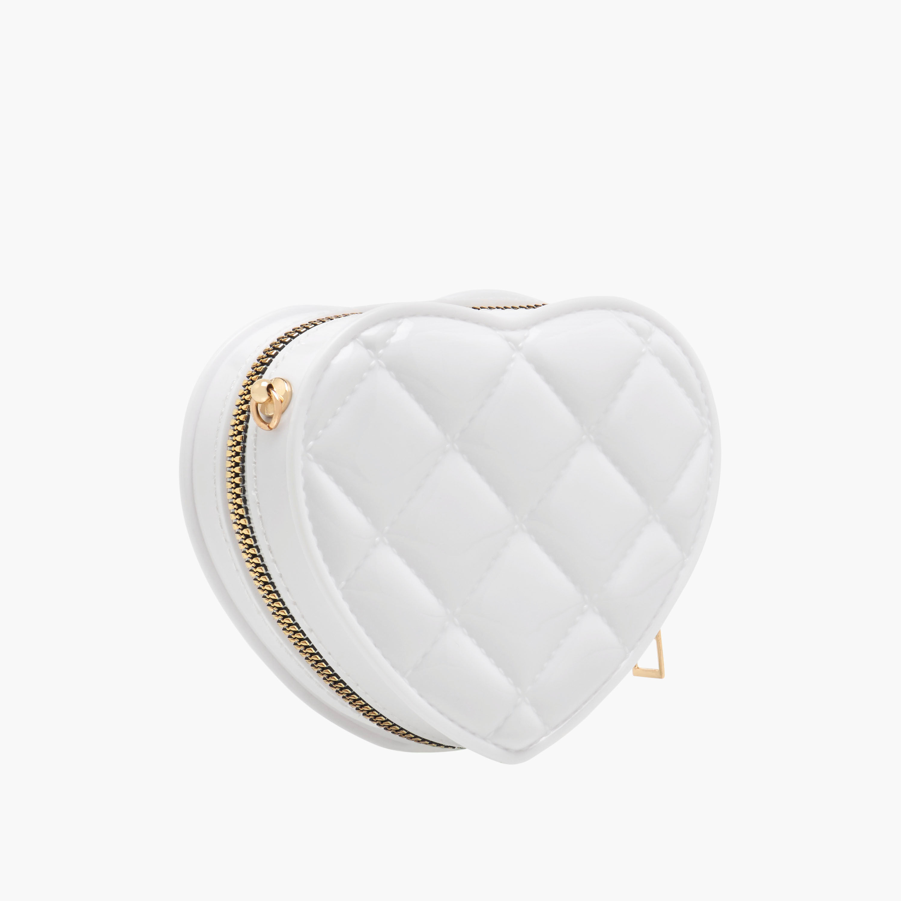 Charmz Girls Heart Shape Crossbody Bag with Quilted Texture - Polyurethane-girls-accessories-bags-image-3