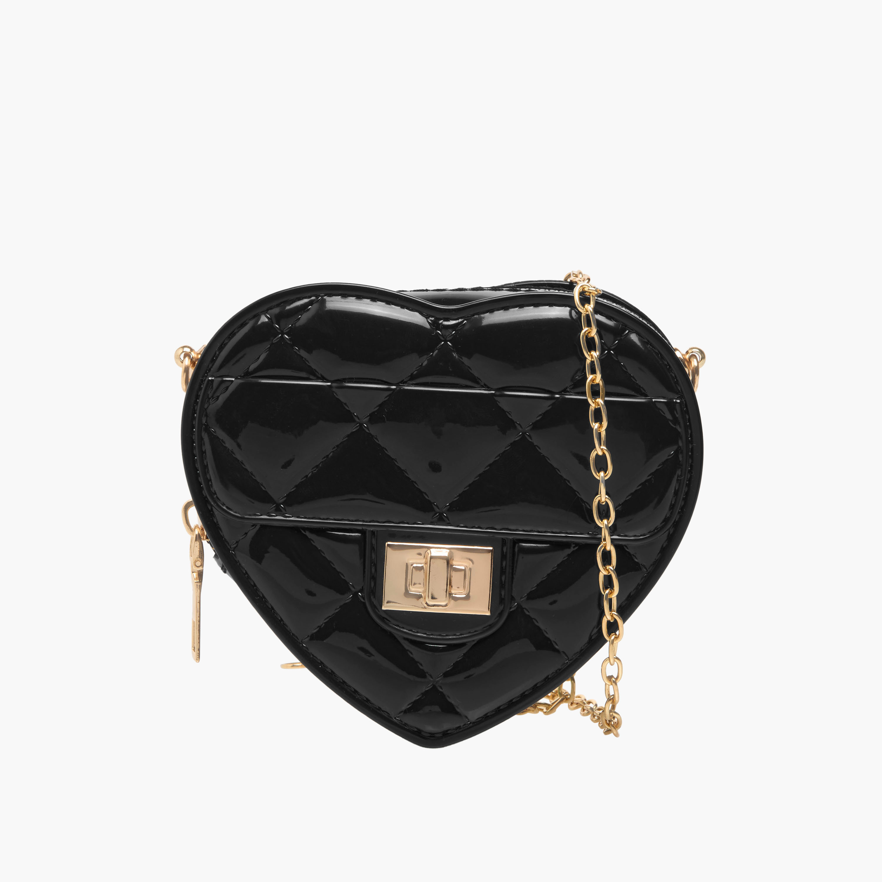 Charmz Girls Crossbody Bag with Quilted Texture - Polyurethane-girls-accessories-bags-image-1