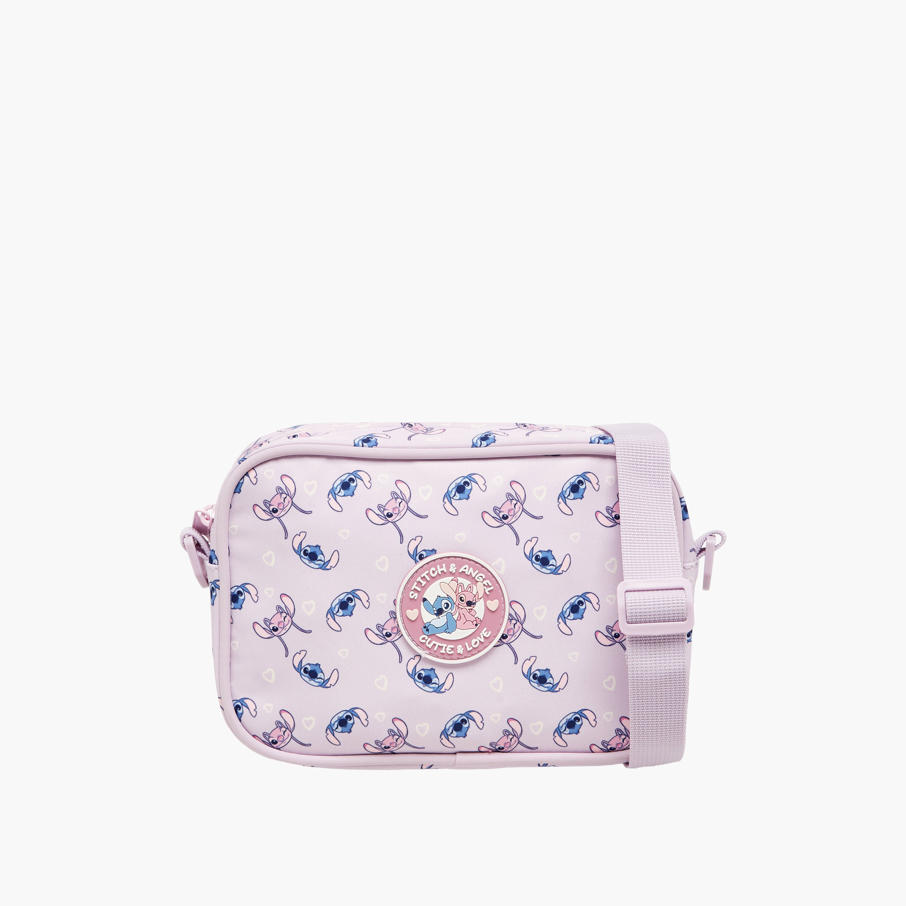 Disney Girls Crossbody Bag with Stitch Print-girls-accessories-bags-image-1