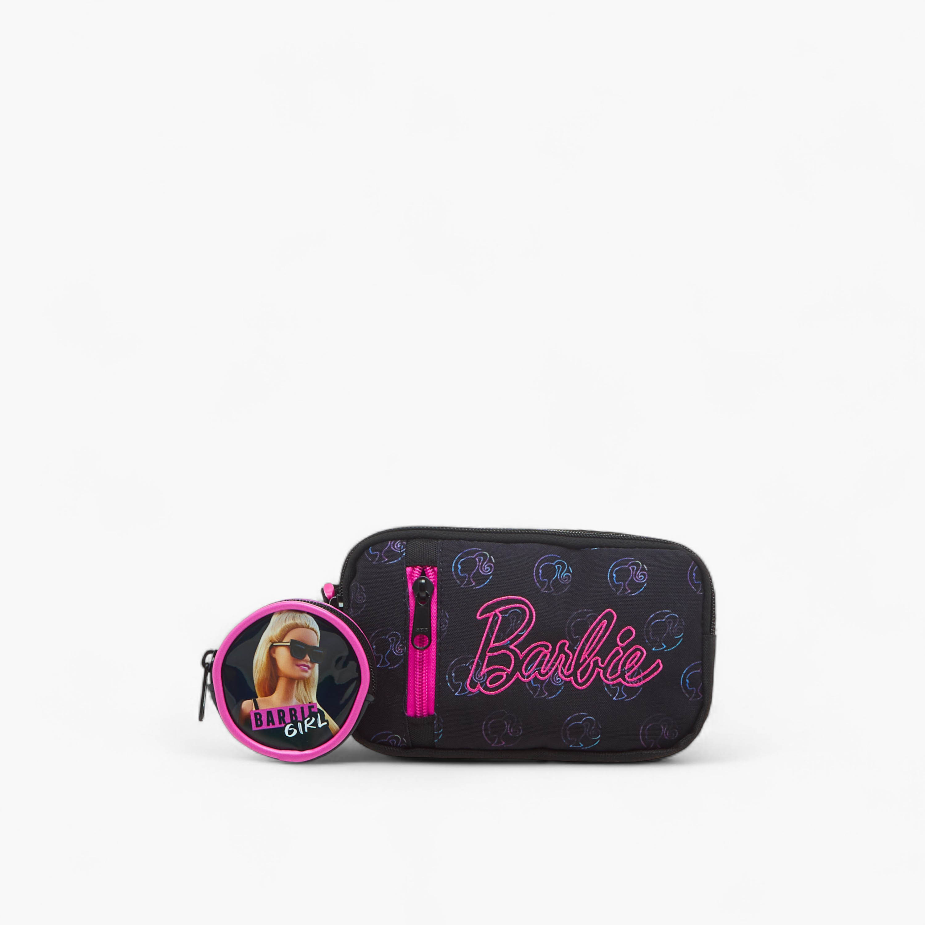 Barbie Girls Crossbody Bag with Print and Pouch-girls-accessories-bags-image-1