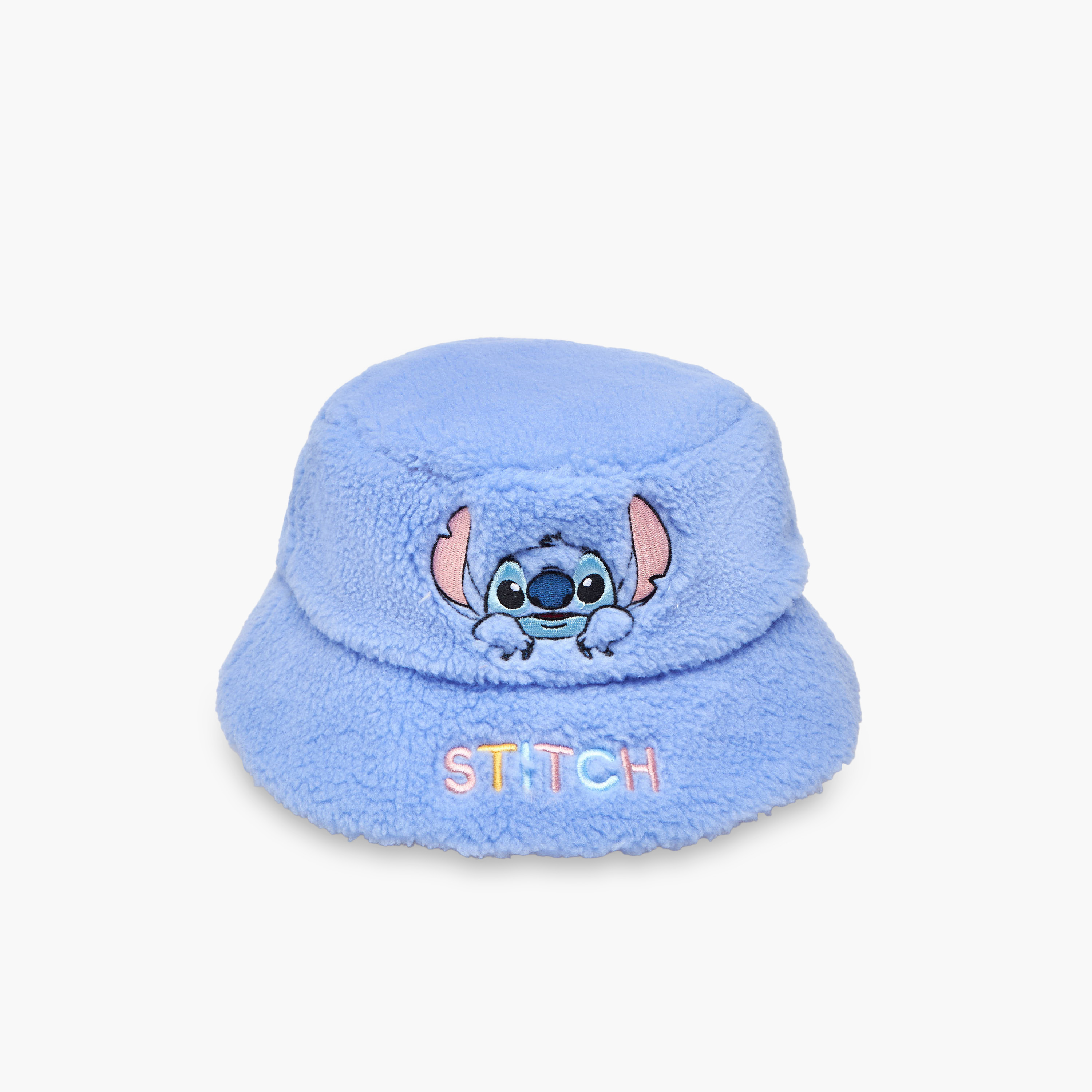 قبعة دلو بورج بتطريز ستيتش من ديزني-girls-accessories-caps-image-4