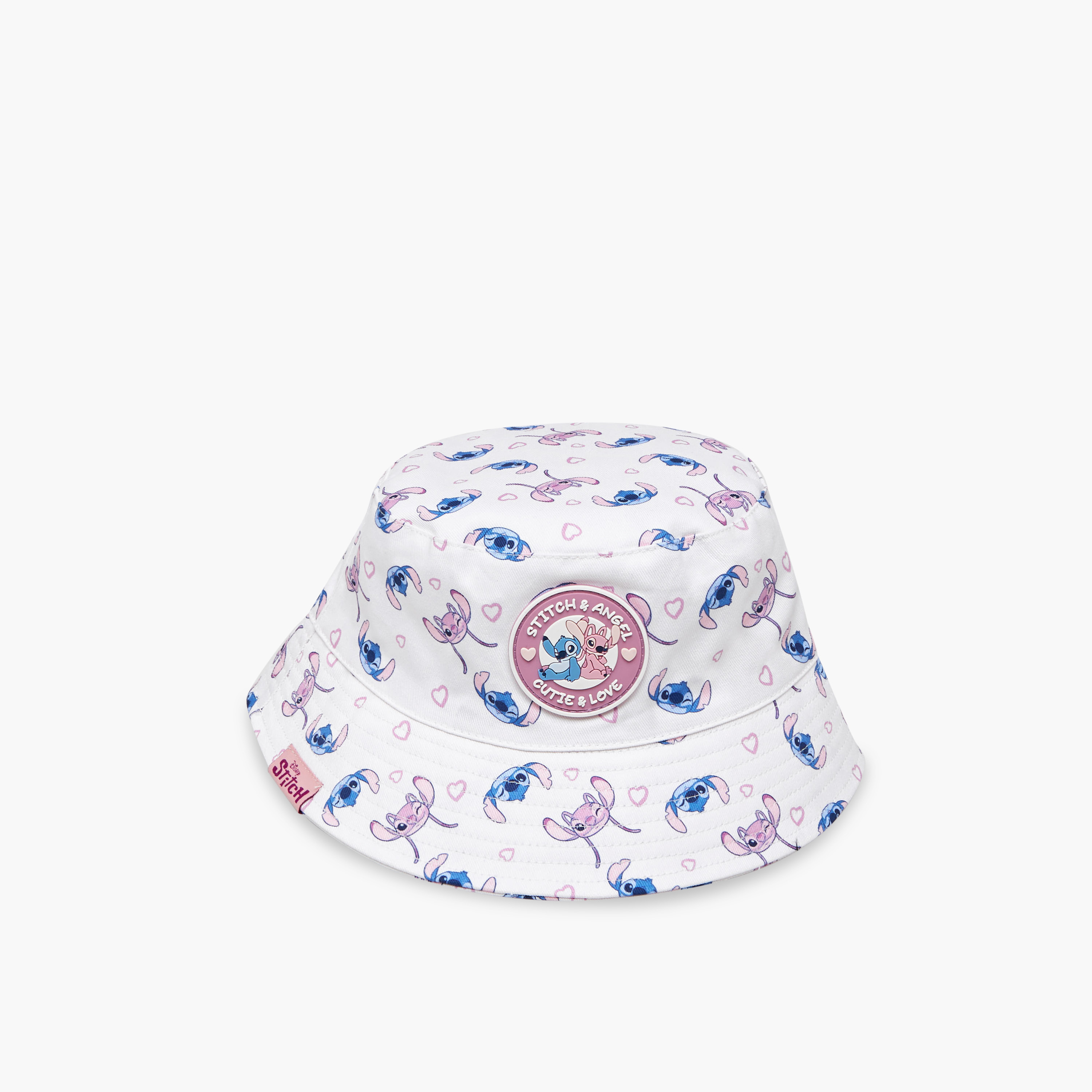 قبعة دلو بطبعات ستيتش وأنجل من ديزني-girls-accessories-caps-image-4