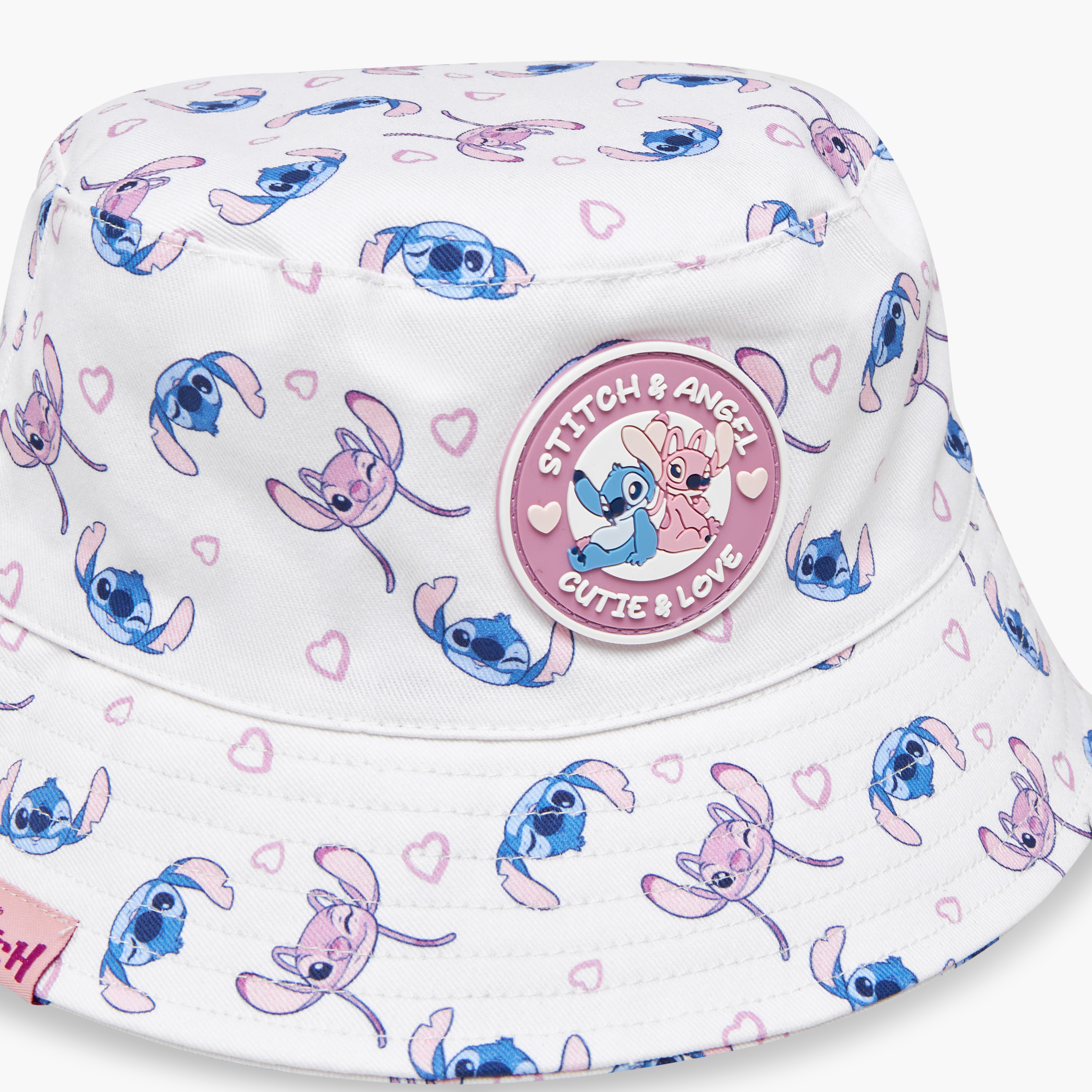 قبعة دلو بطبعات ستيتش وأنجل من ديزني-girls-accessories-caps-image-2