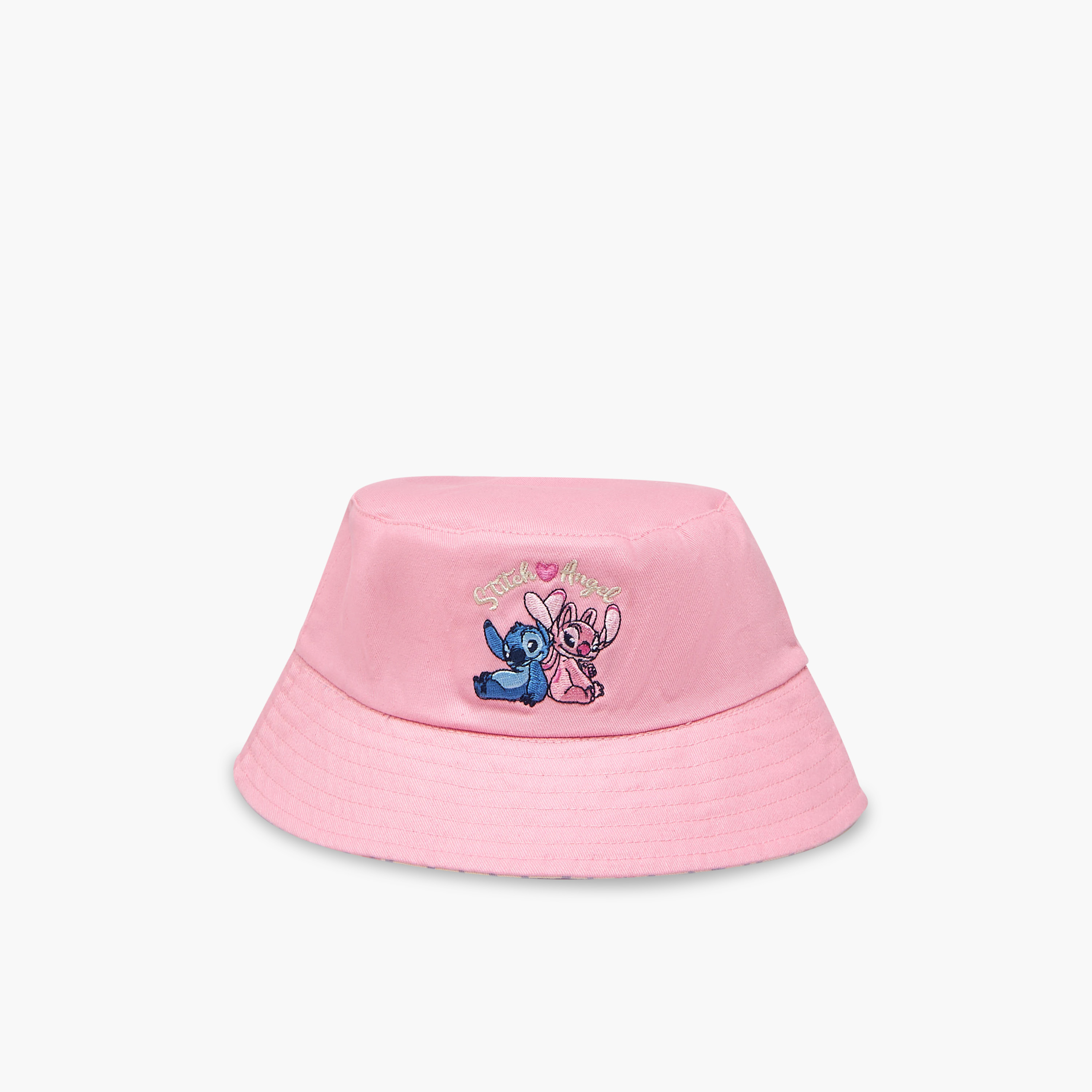 Disney Bucket Hat with Lilo and Stitch Embroidery-girls-accessories-caps-image-1
