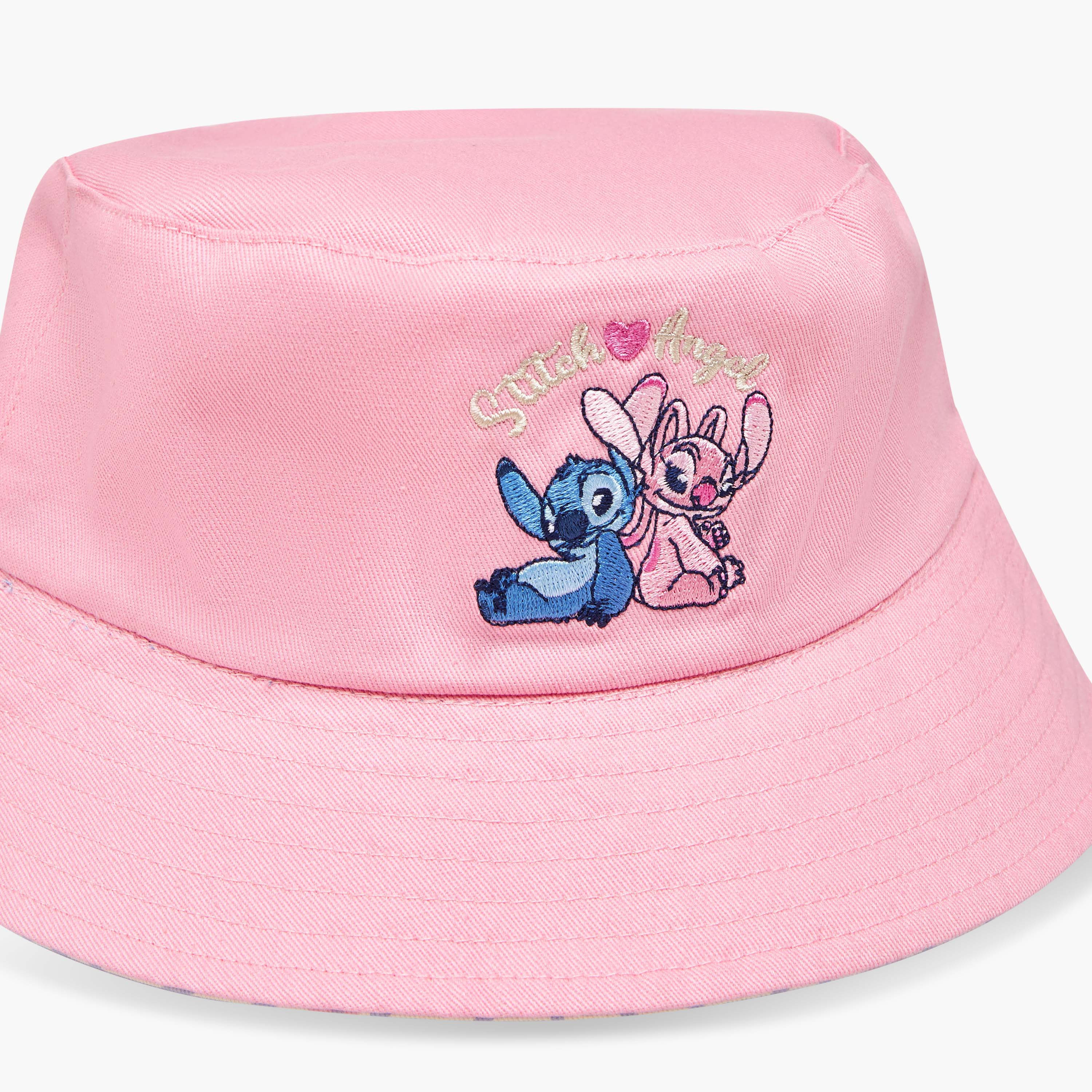 Disney Bucket Hat with Lilo and Stitch Embroidery-girls-accessories-caps-image-4