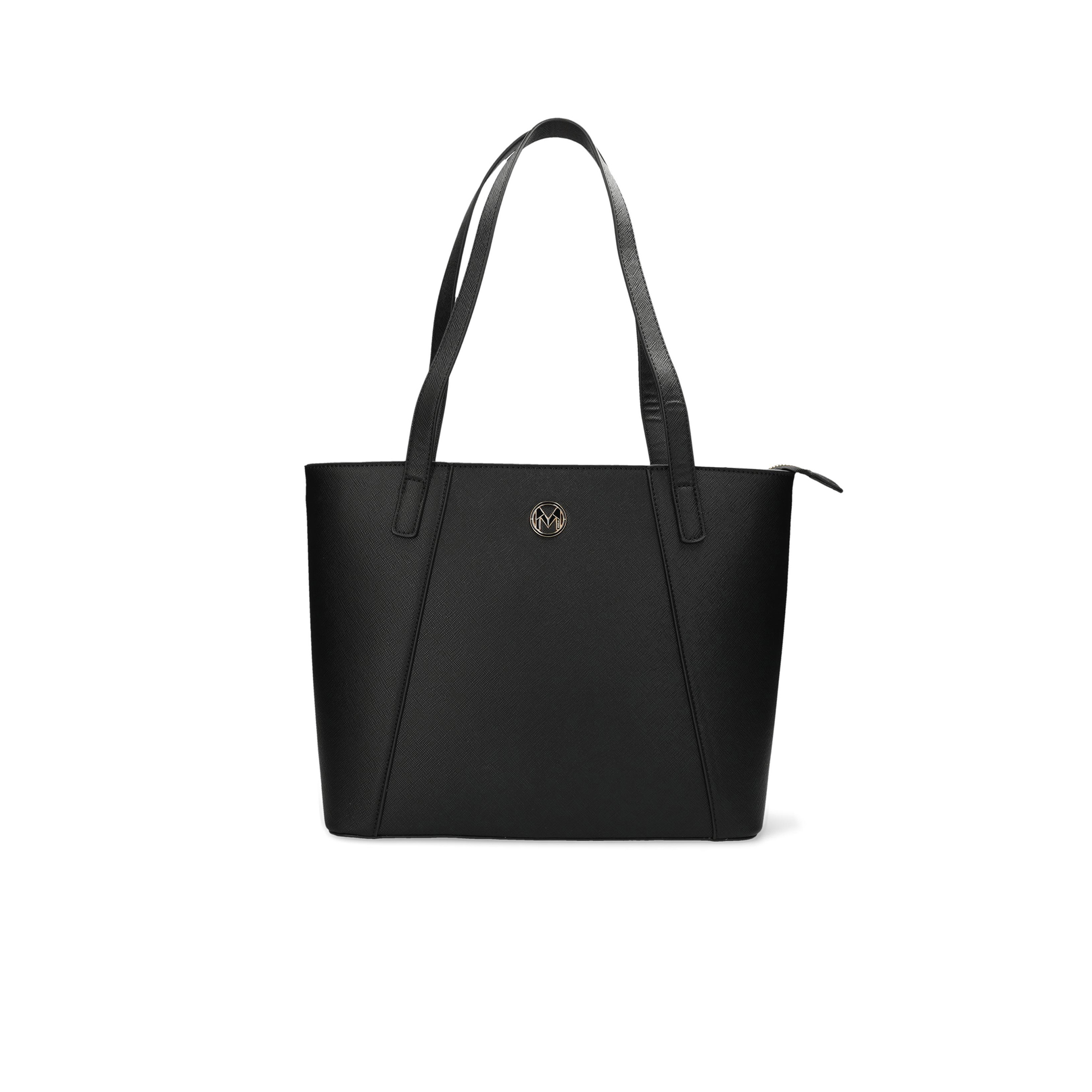 Mexx Textured Tote Bag with Double Handles-women-bagsandwallets-handbags-image-1
