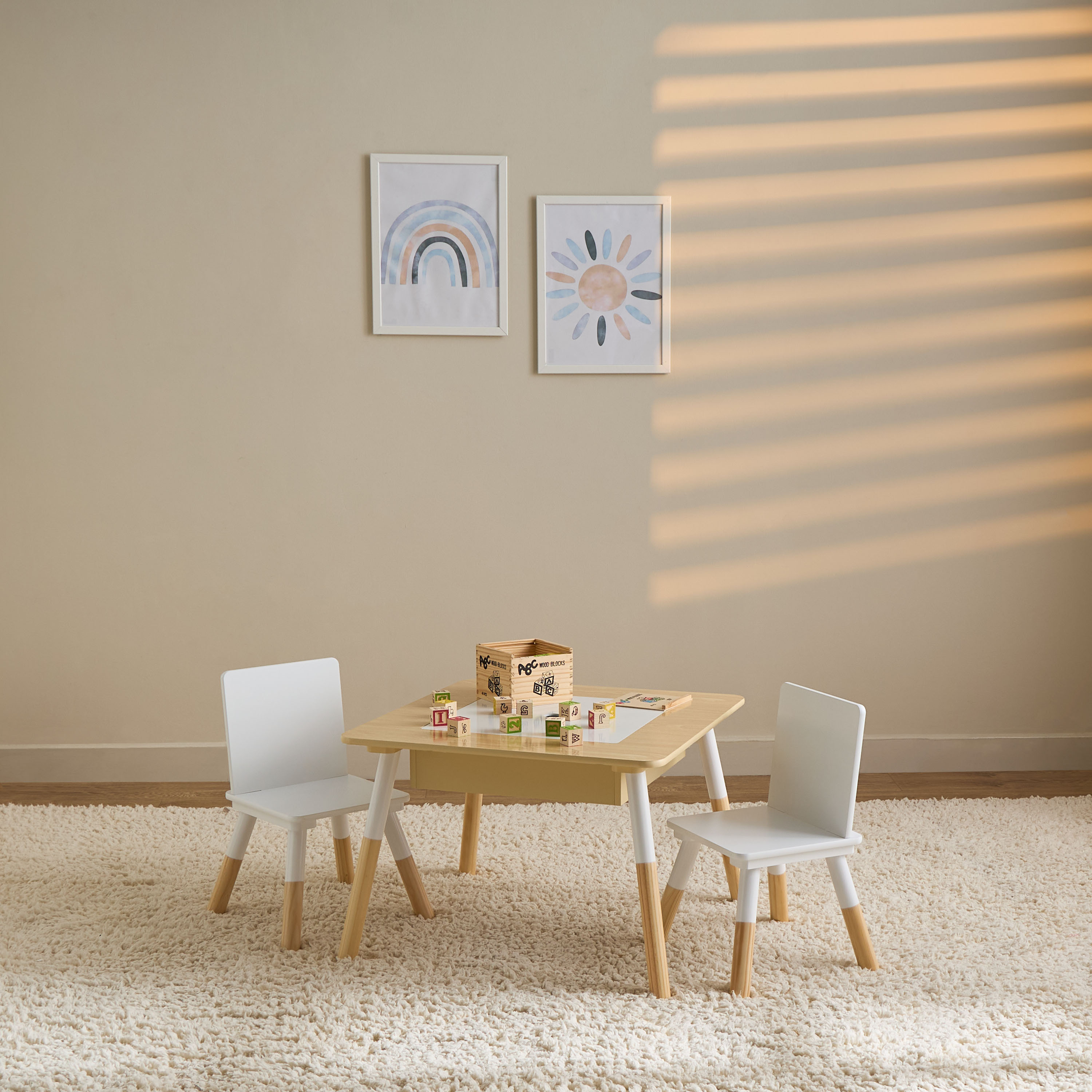 Juniors Chair and Table Set Table with Storage-baby-nursery-furniture-chairsandtables-image-1