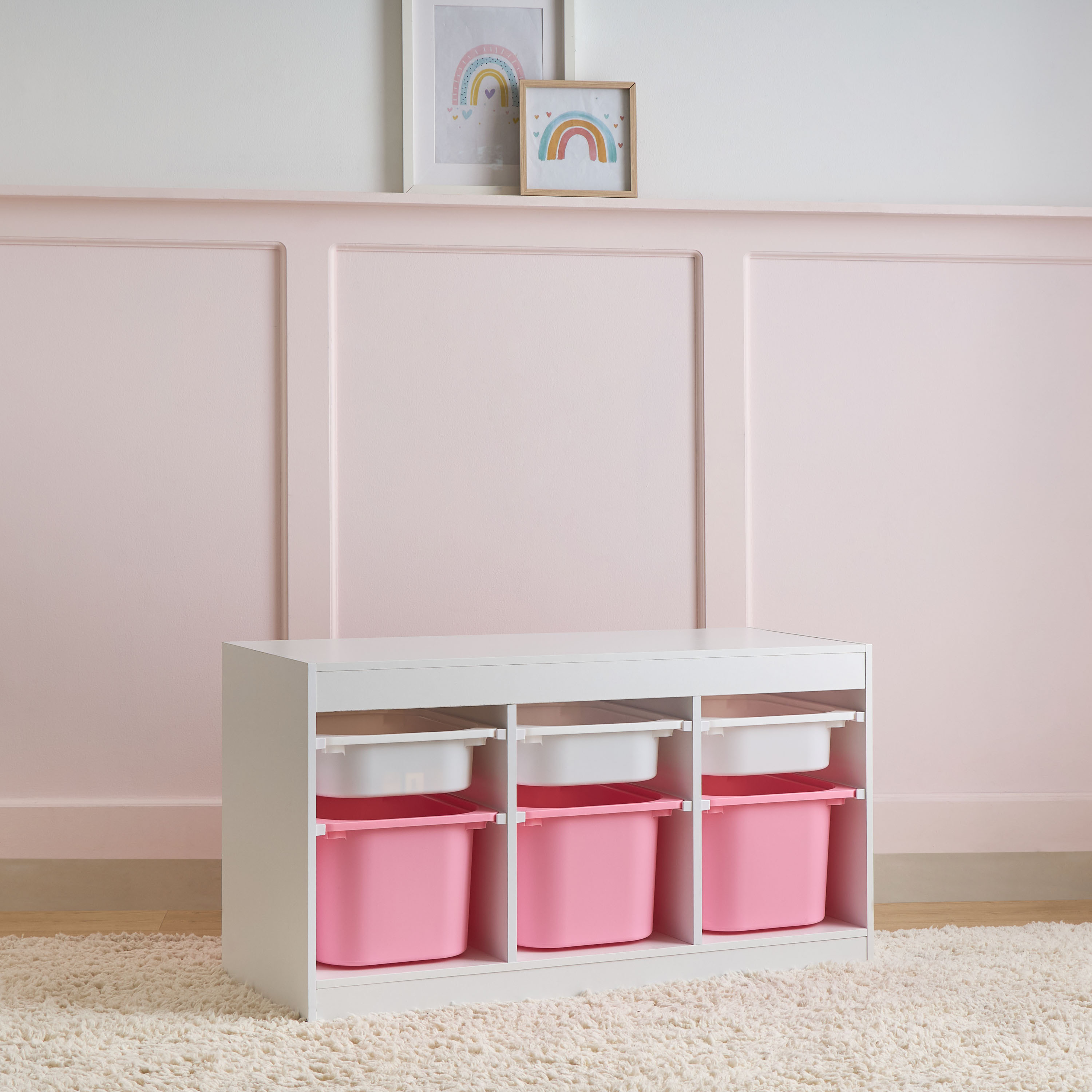 Juniors Toy Storage Organiser with 6 Bins-baby-nursery-furniture-wardrobesandstorage-image-4