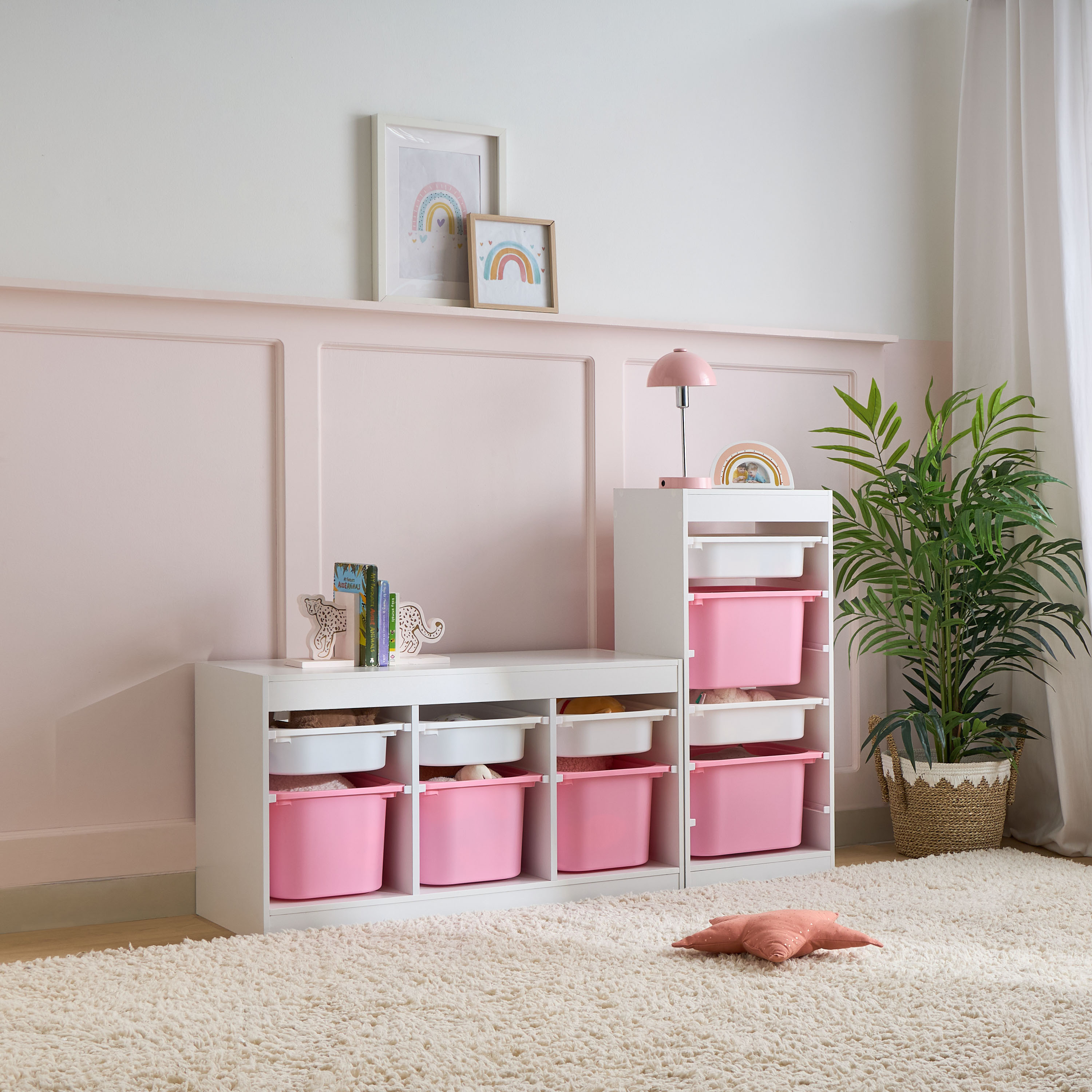 Juniors Toy Storage Organiser with 4 Bins-baby-nursery-furniture-wardrobesandstorage-image-7
