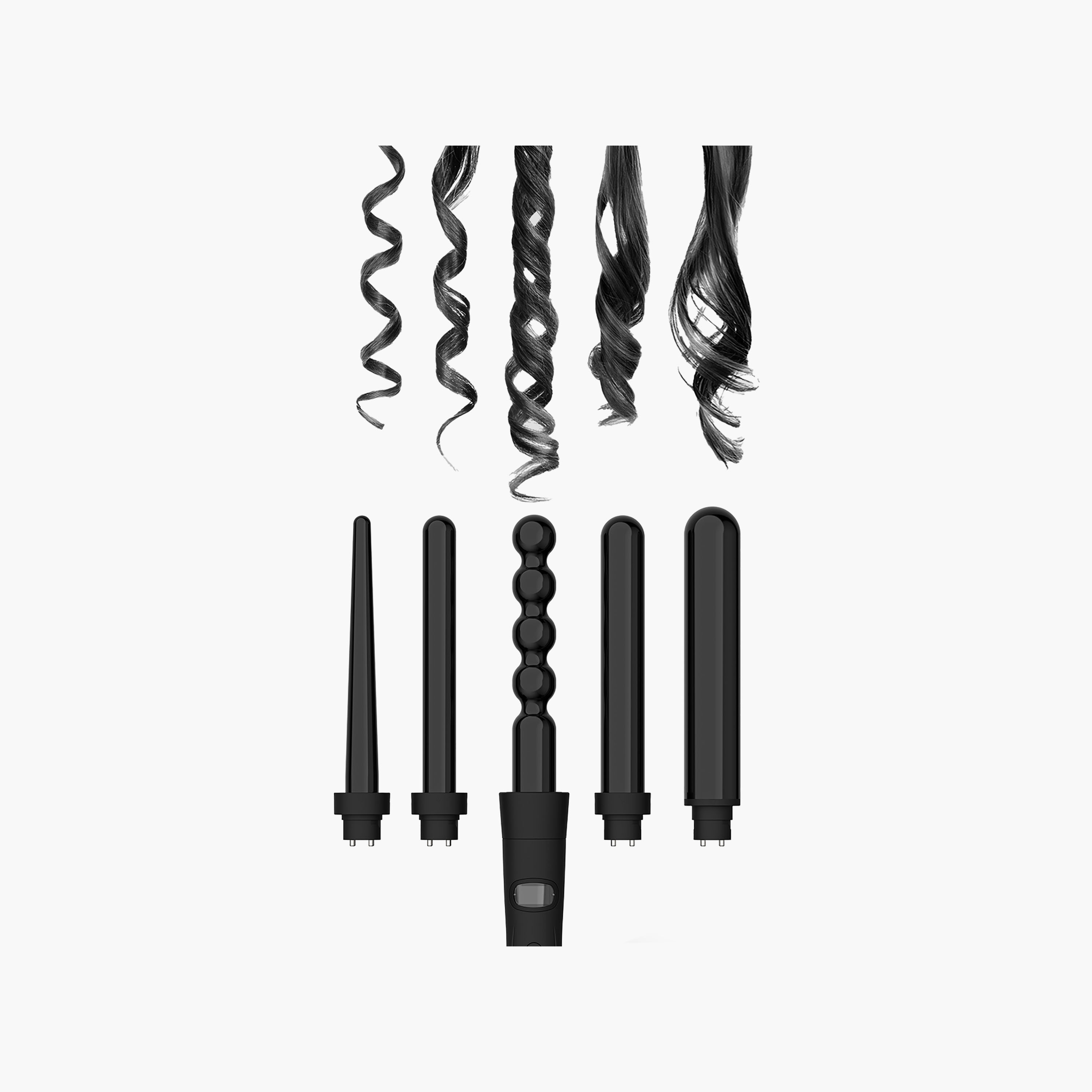 Labelle Curly Pro Set of 5 Pcs Hair Curler-beautyandpersonalcare-appliances-hairstylingtools-curlingandstyler-image-2