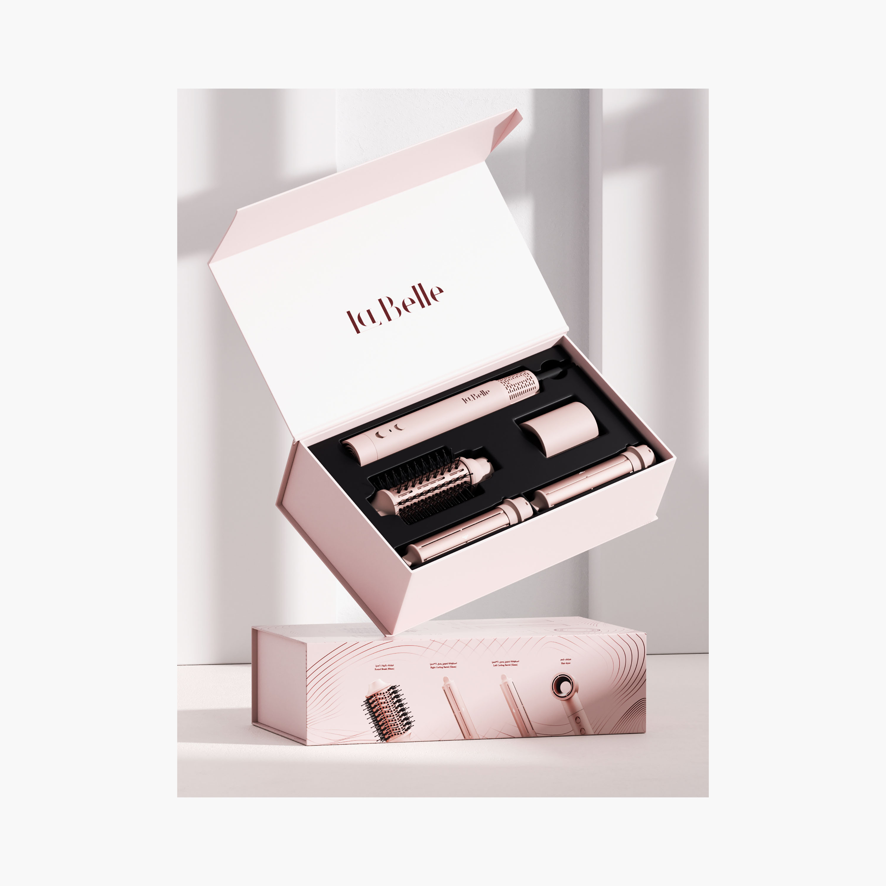 Labelle Master Styler Set of 4 Pcs Styler-beautyandpersonalcare-appliances-hairstylingtools-stylingbrushes-image-3