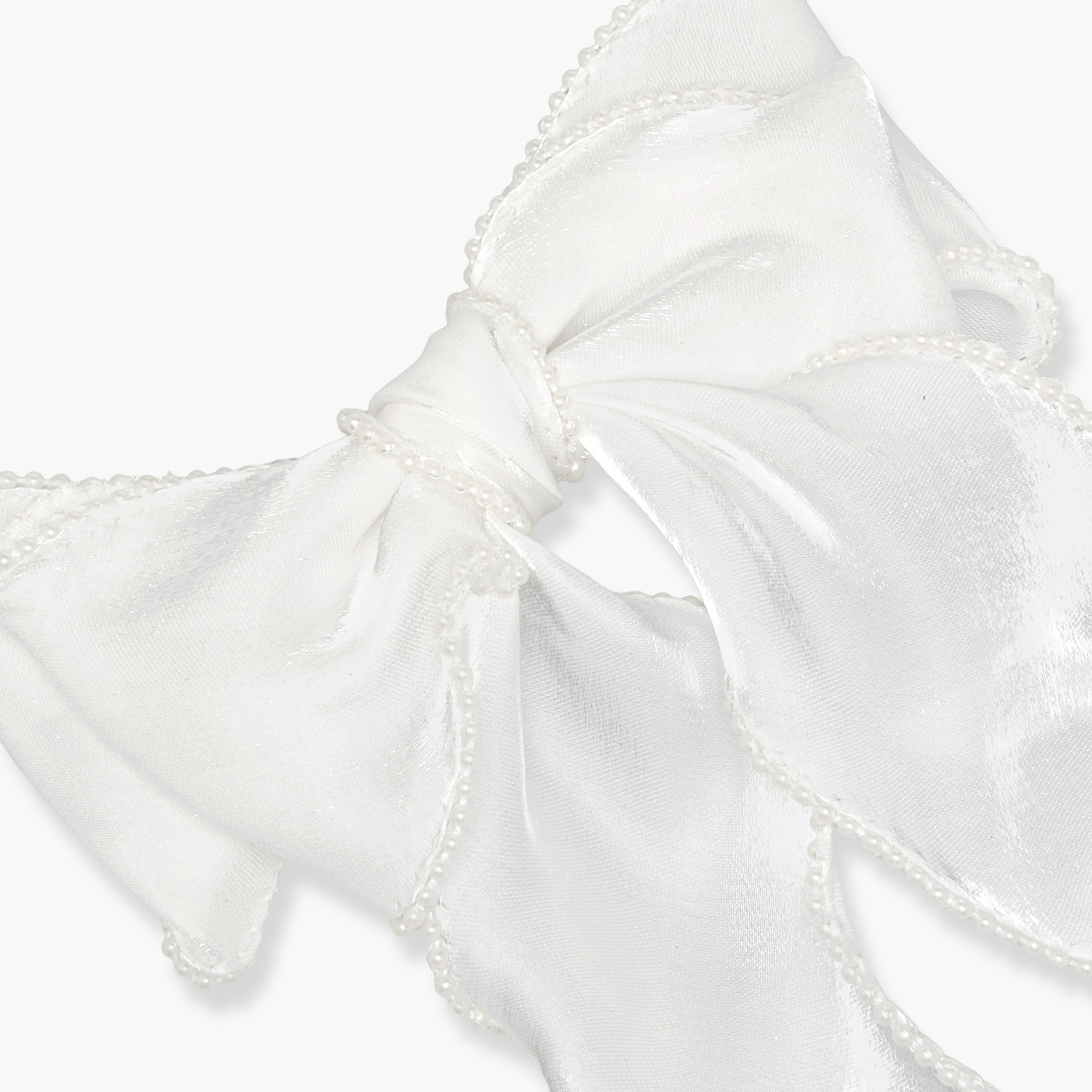 Bow Barrette Hair Clip with Pearl Detail-women-hairaccessories-clips-image-2