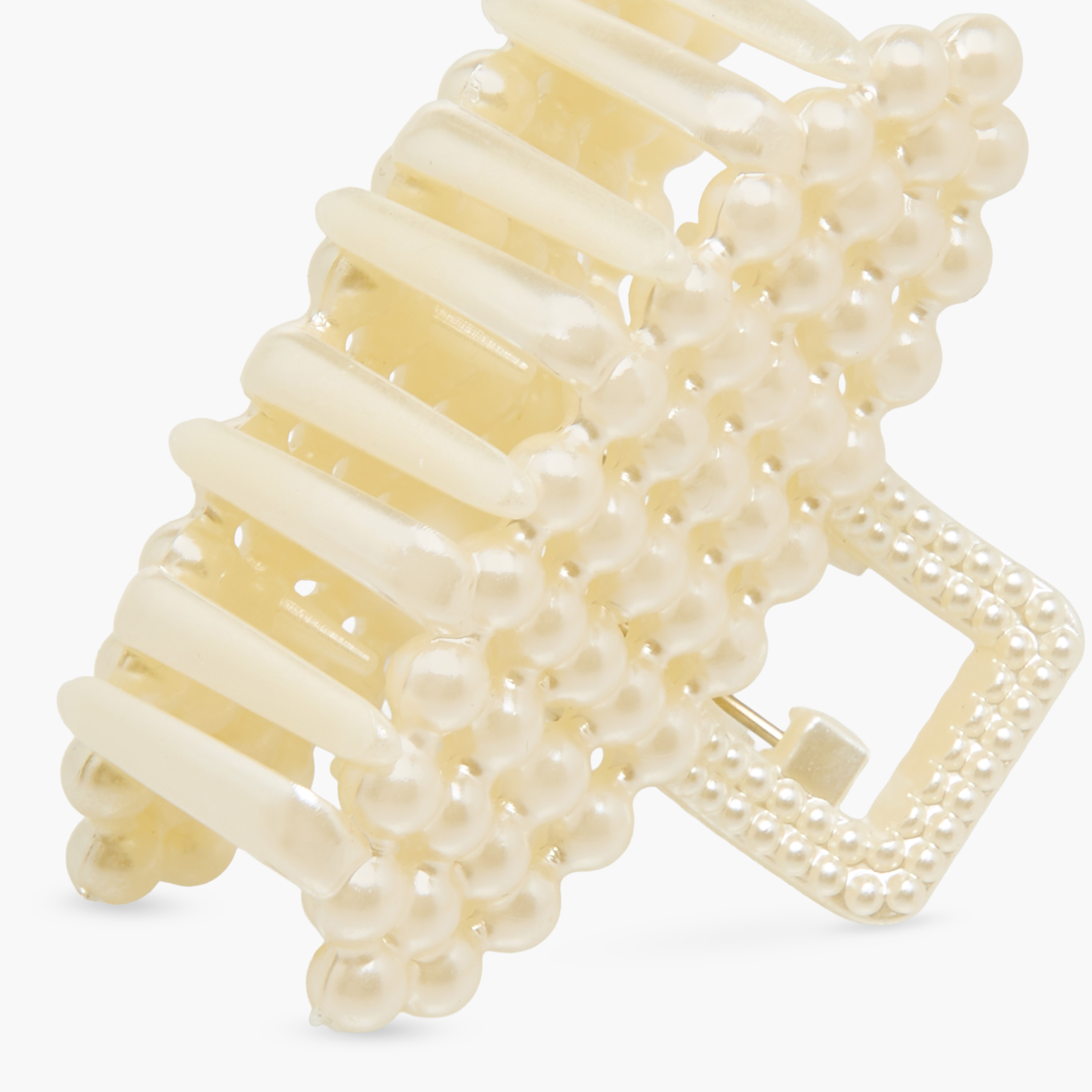 Pack of 3 Hair Clamps with Pearl Embellished Detail-women-hairaccessories-clamps-image-6