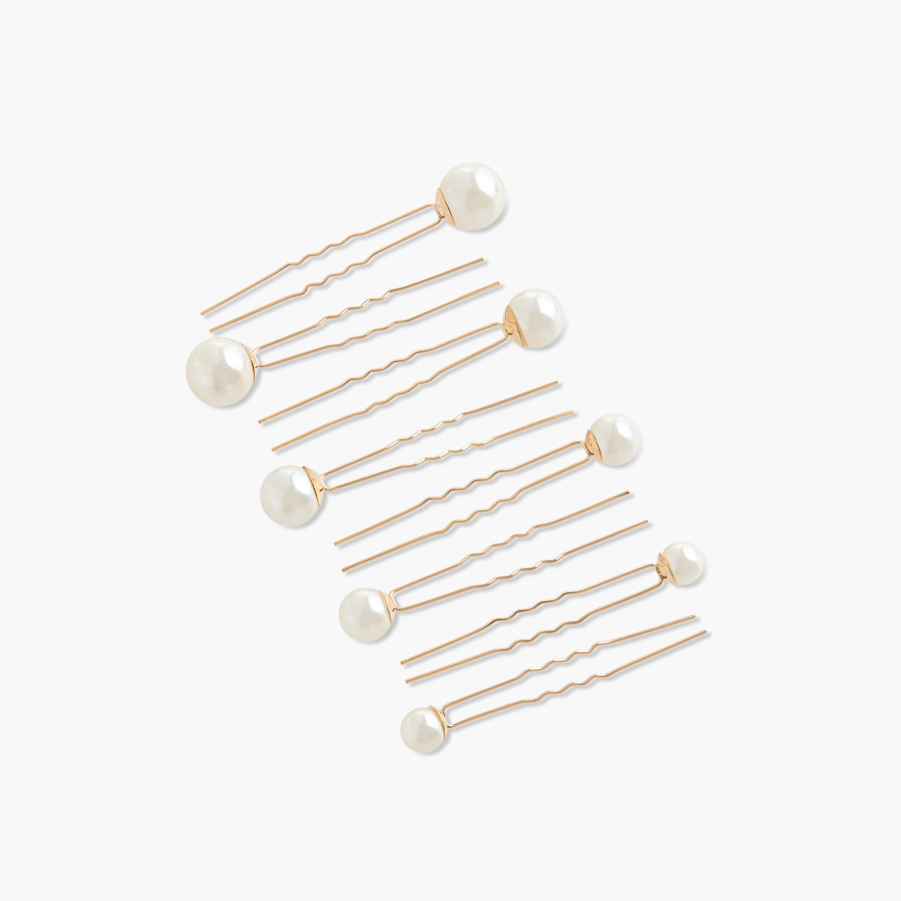 Pack of 8 Hairpins with Pearl Embellishment-women-hairaccessories-hairpins-image-2