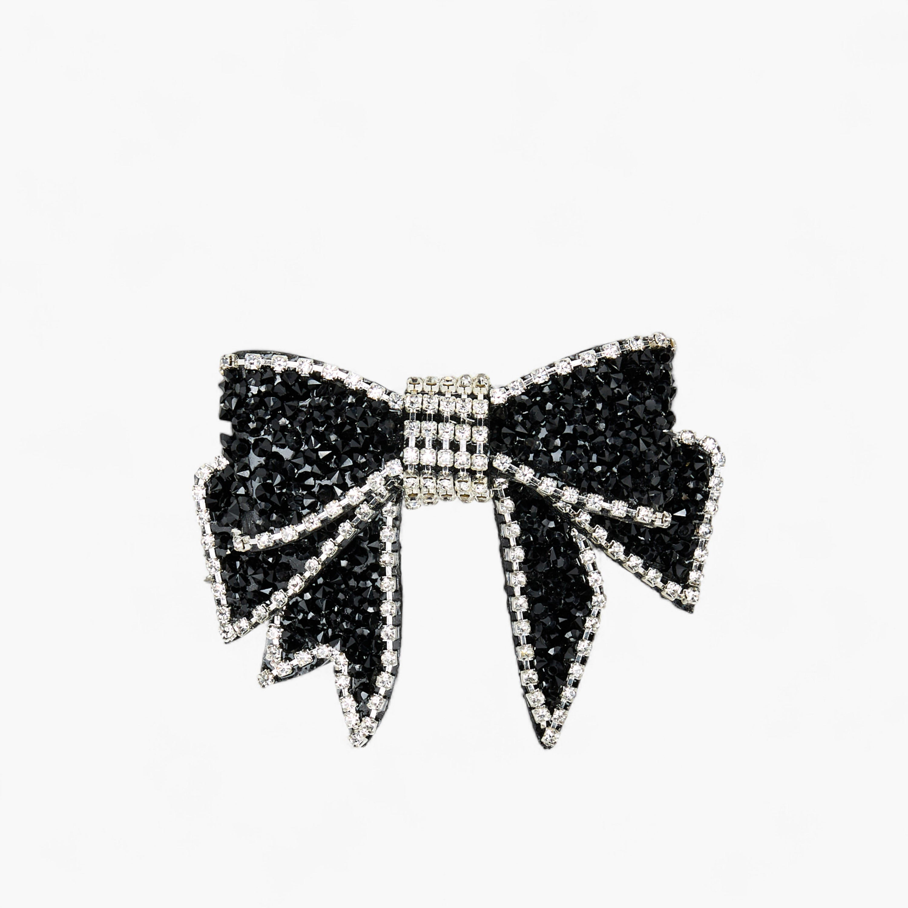 Bow Barette Hair Clip with Embellished Detail-women-hairaccessories-clips-image-1