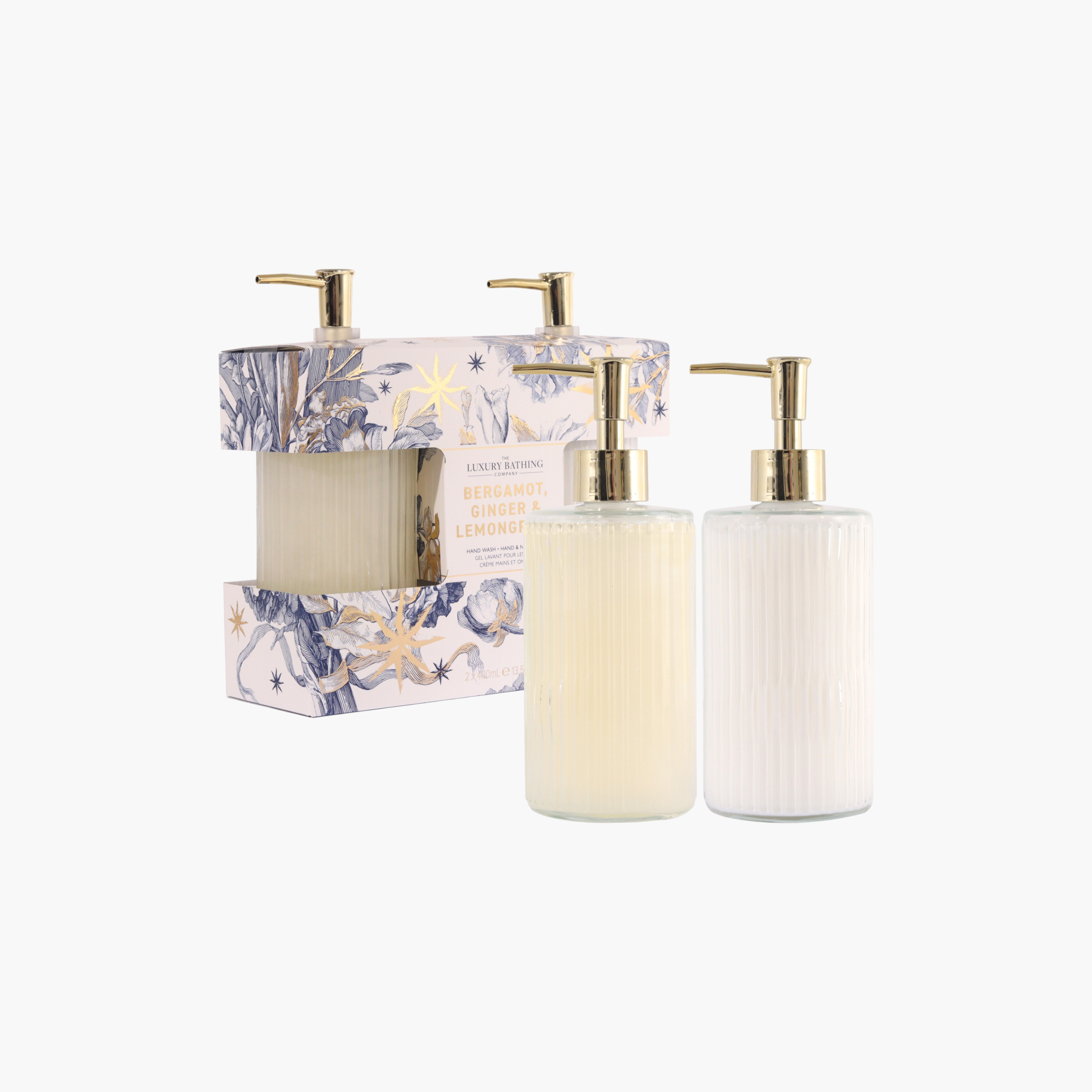 Luxury Bathing Company Bergamot Ginger Lemongrass Hand Wash Set-beautyandpersonalcare-bathandbody-giftsets-image-3