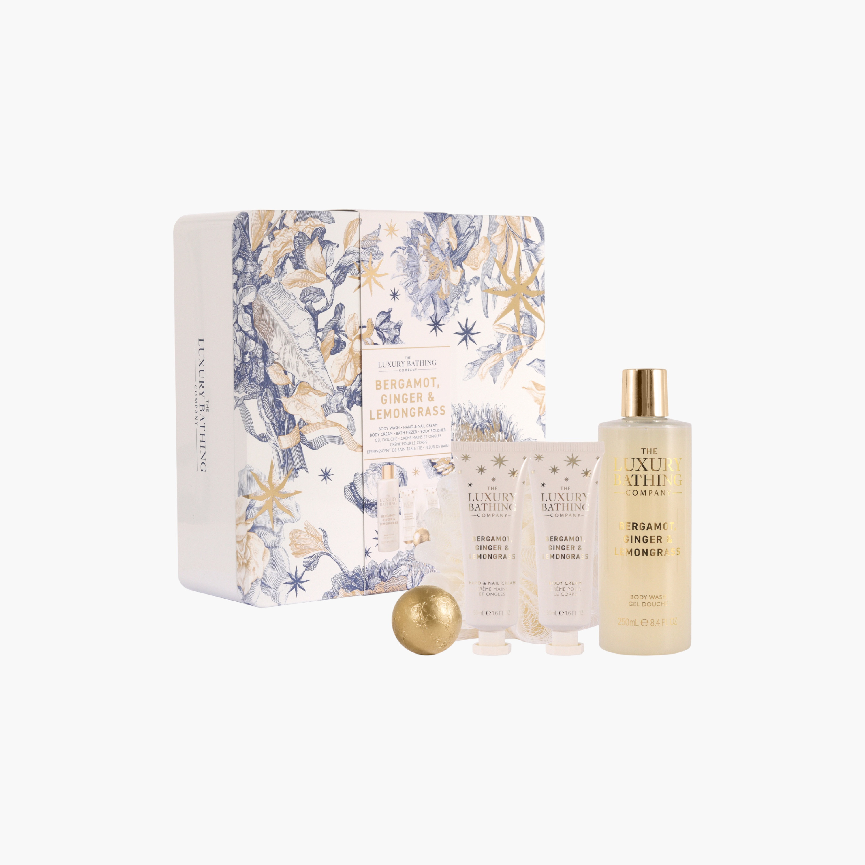 Luxury Bathing Company Bergamot Ginger Lemongrass Bathing Set-beautyandpersonalcare-giftsets-image-1