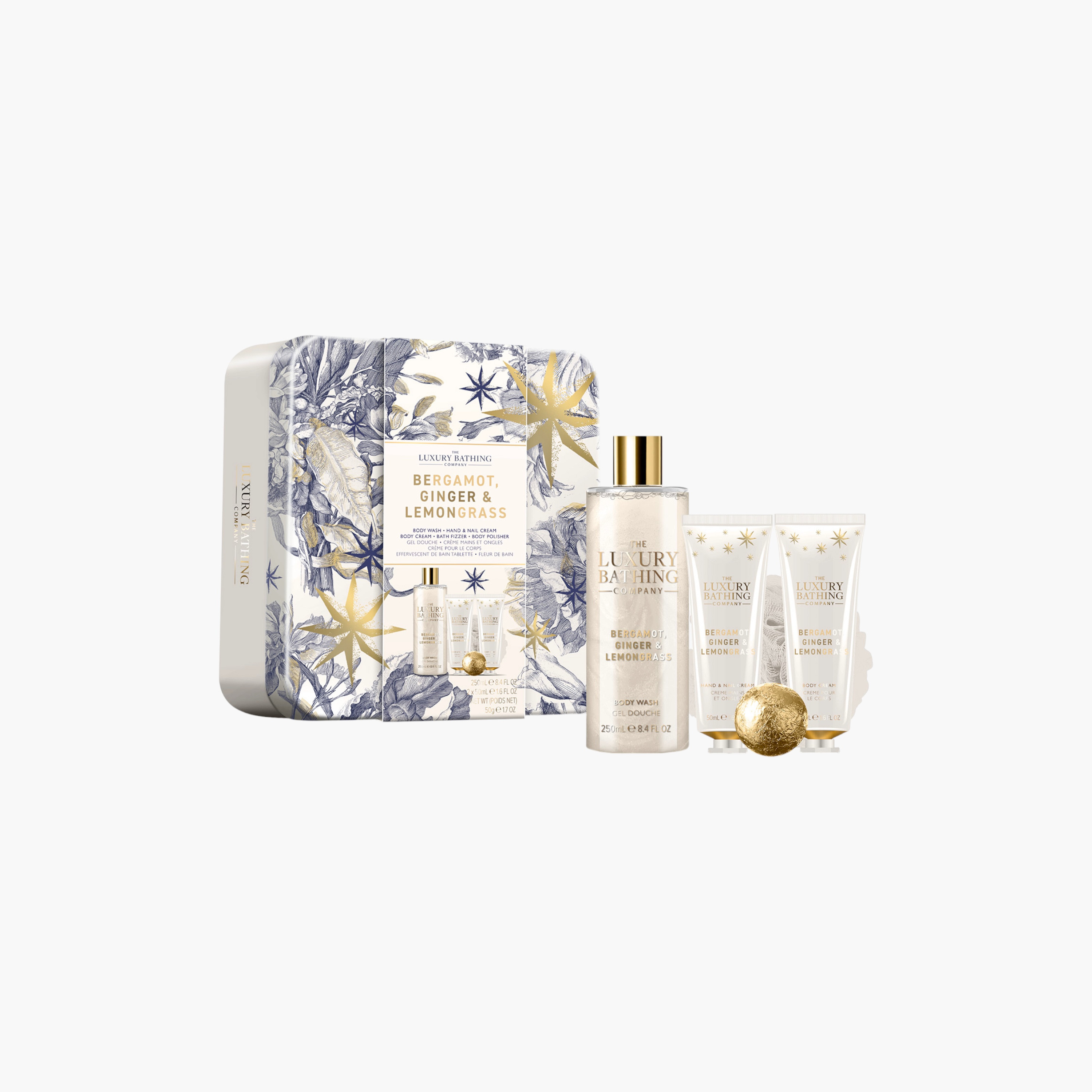 Luxury Bathing Company Bergamot Ginger Lemongrass Bathing Set-beautyandpersonalcare-giftsets-image-2