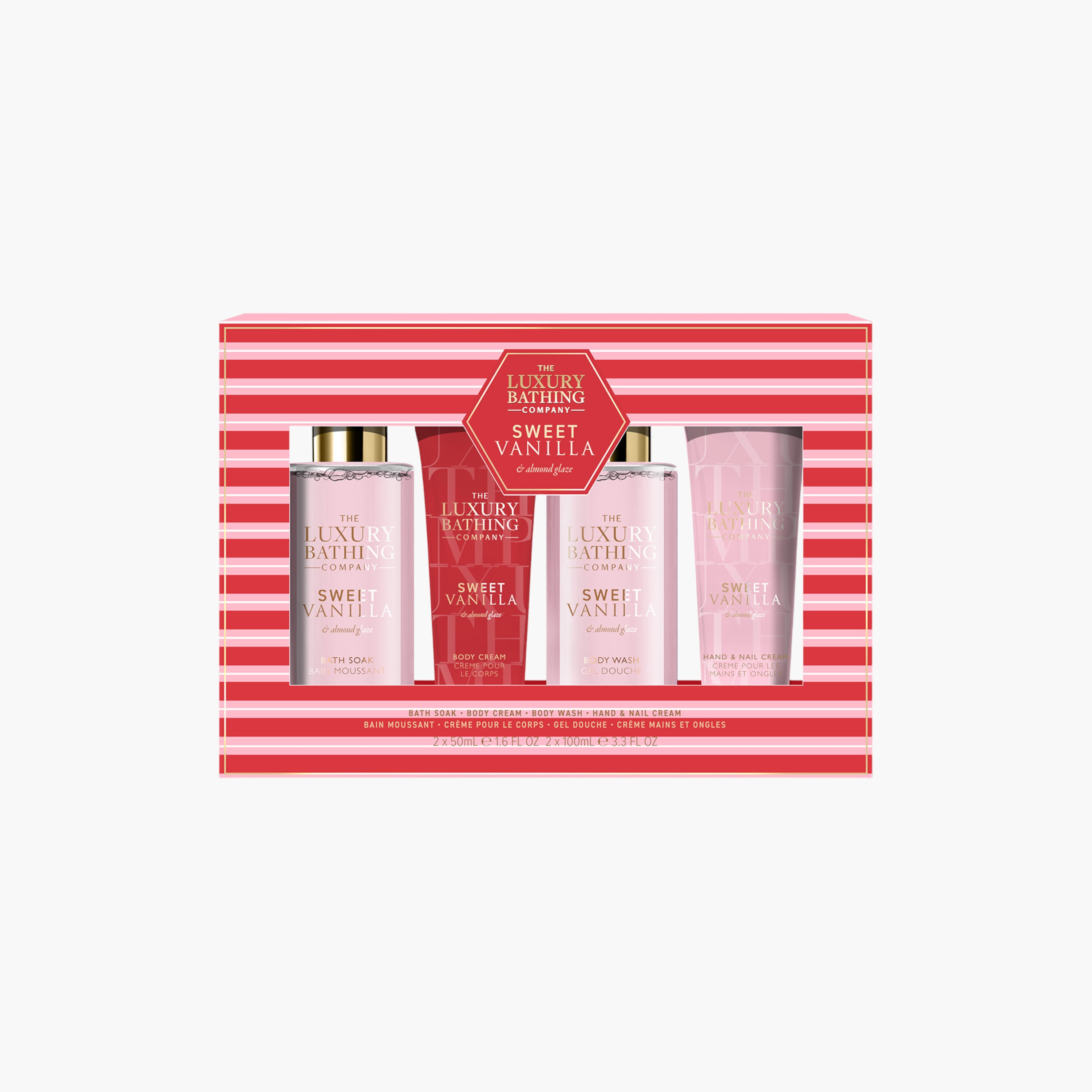 Luxury Bathing Company Sweet Vanilla Bathing Gift Set-beautyandpersonalcare-giftsets-image-1